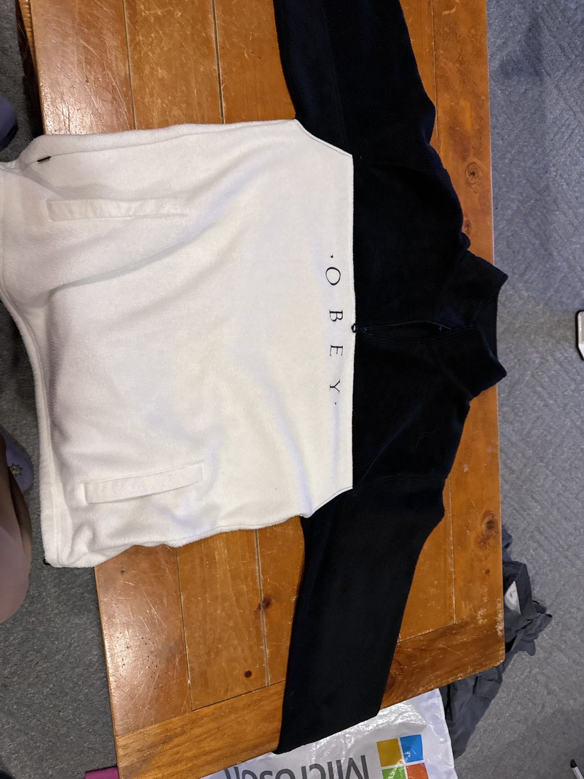 Obey obey fleece quarter zip Size US L / EU 52-54 / 3 - 2 Thumbnail
