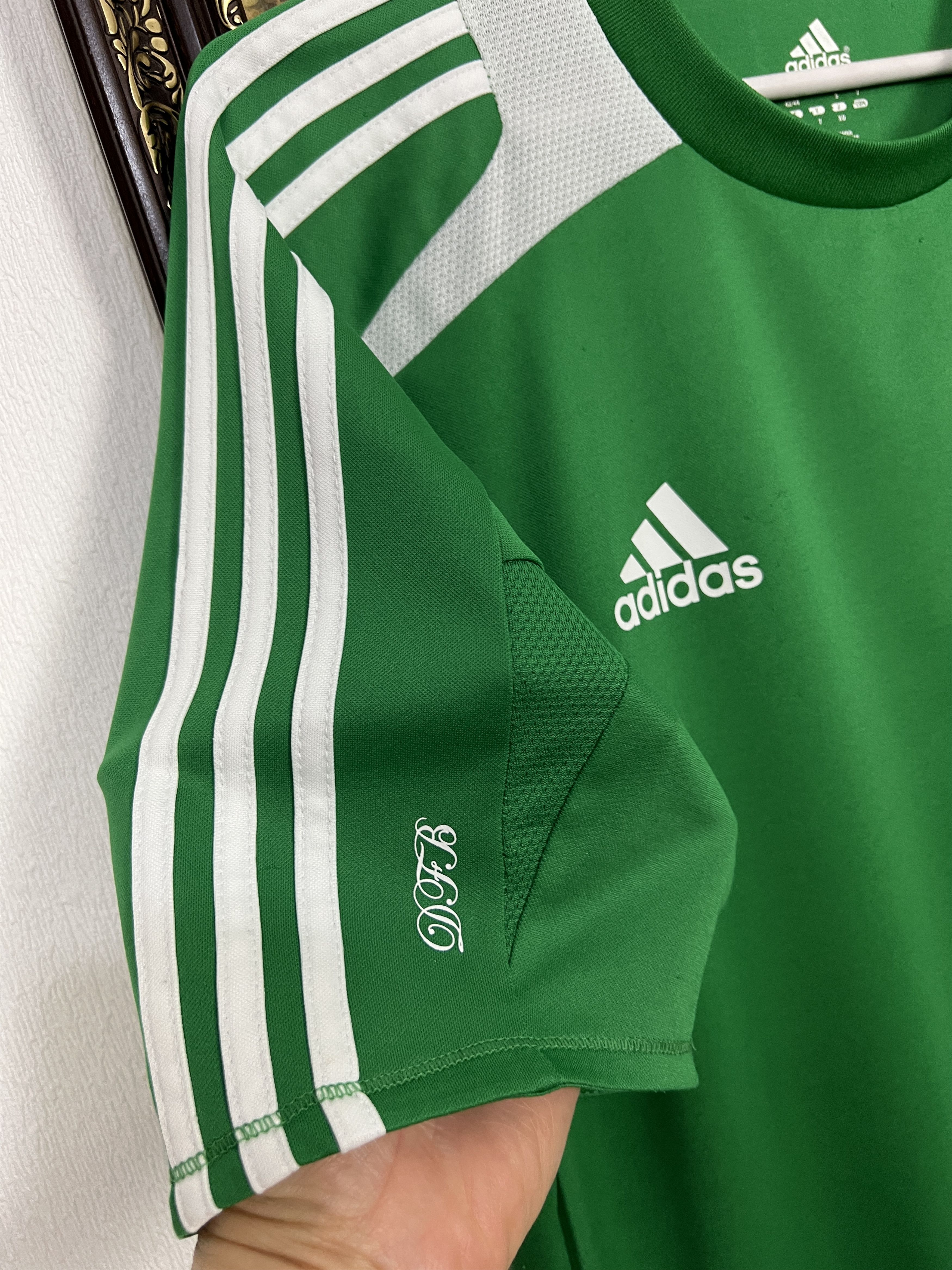 Adidas Germany Football Shirt Player Issue Soccer Jersey Trikot Size US L / EU 52-54 / 3 - 3 Thumbnail