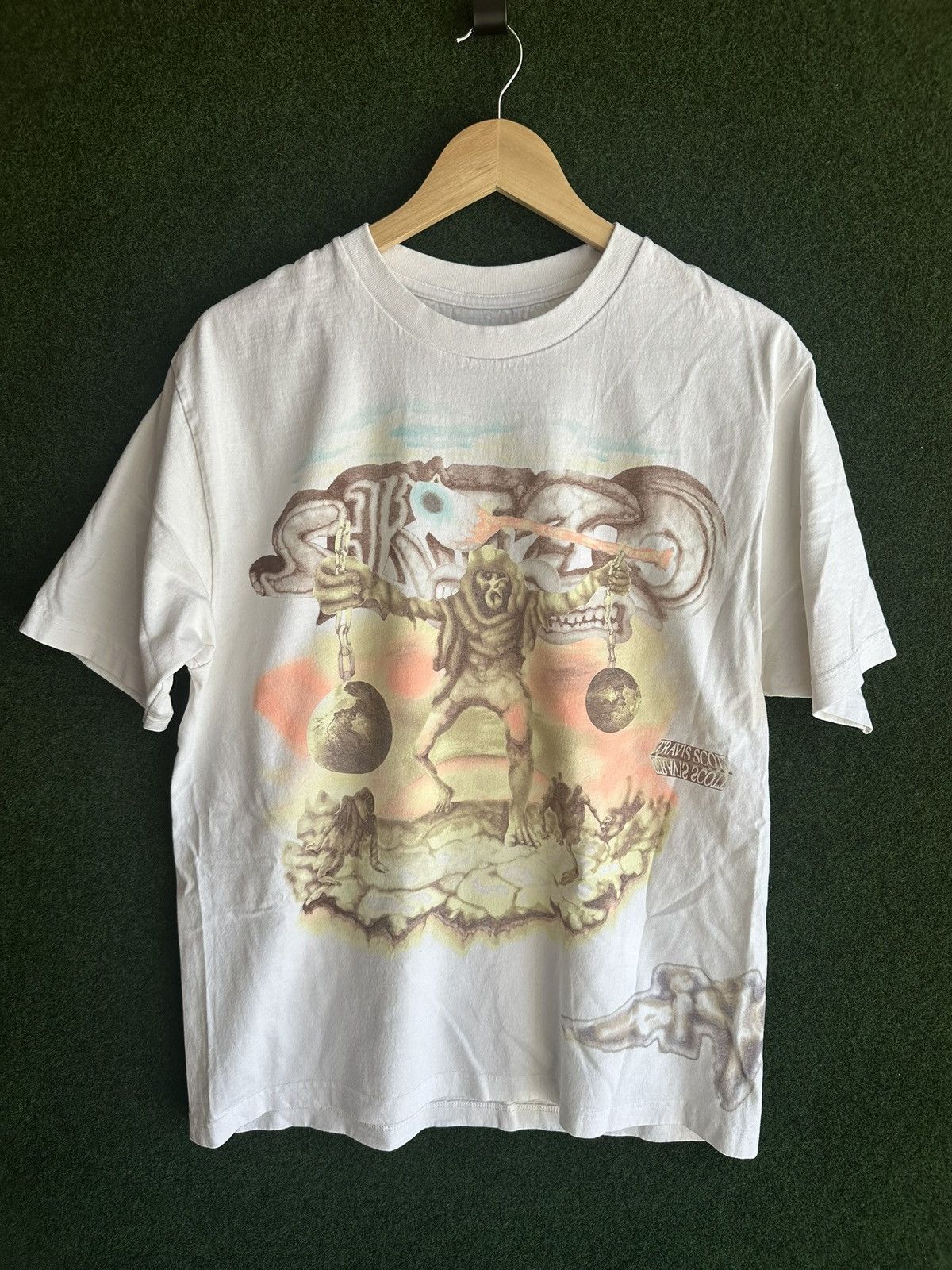 TRAVIS SCOTT UTOPIA TEE SZ LARGE