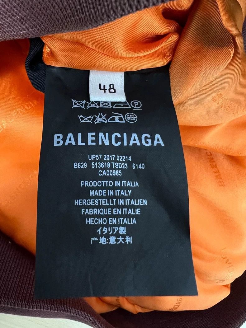 Balenciaga Balenciaga Embroidered monogram baseball jacket Size US M / EU 48-50 / 2 - 5 Thumbnail