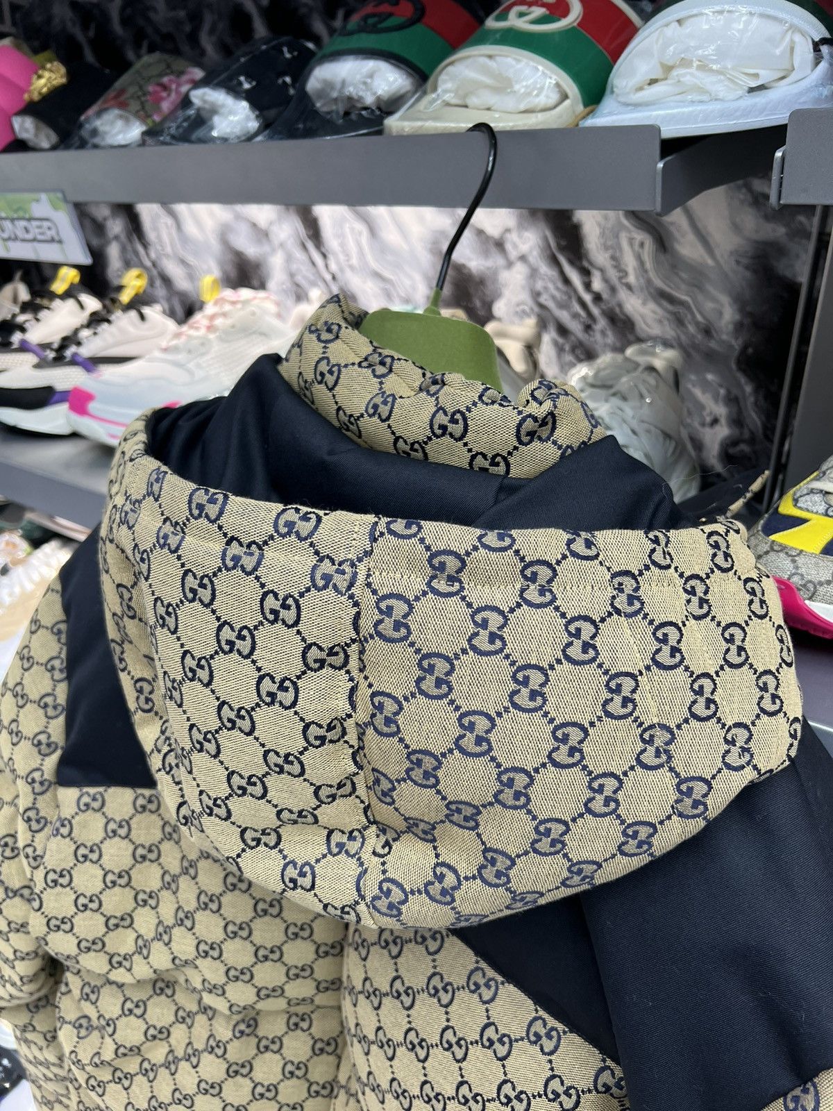 Gucci Gucci GG Canvas Puffer Jacket Size US L / EU 52-54 / 3 - 21 Thumbnail