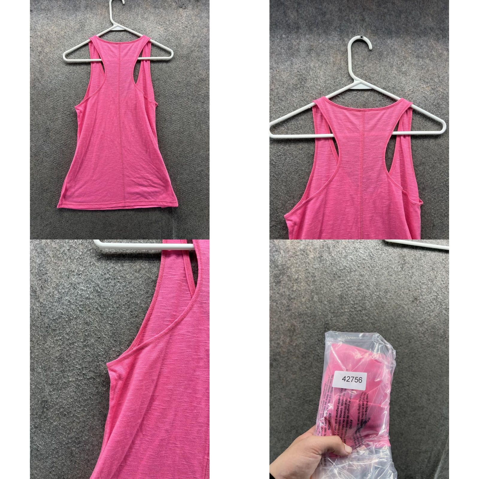 Lilly Pulitzer Lilly Pulitzer Luxletic Tank Top Womens Small Pink Racerback Athletic 24544 Size S / US 4 / IT 40 - 8 Thumbnail
