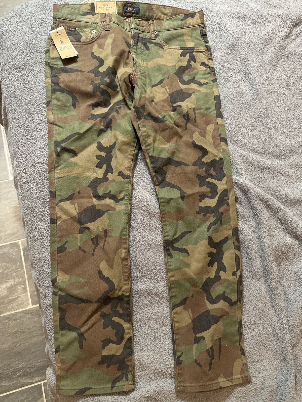 Polo Ralph Lauren Polo Ralph Lauren Cargo Denim Pants Size US 32 / EU 48 - 10 Thumbnail