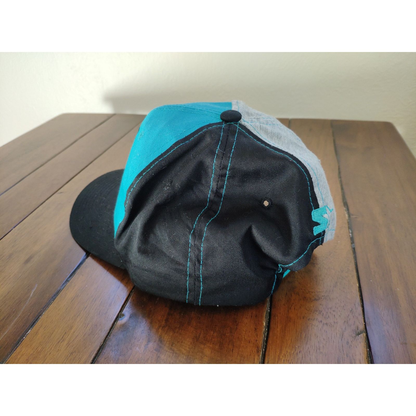 Starter Florida Marlins Starter Tri-Panel Snapback Inaugural Era Size ONE SIZE - 4 Thumbnail