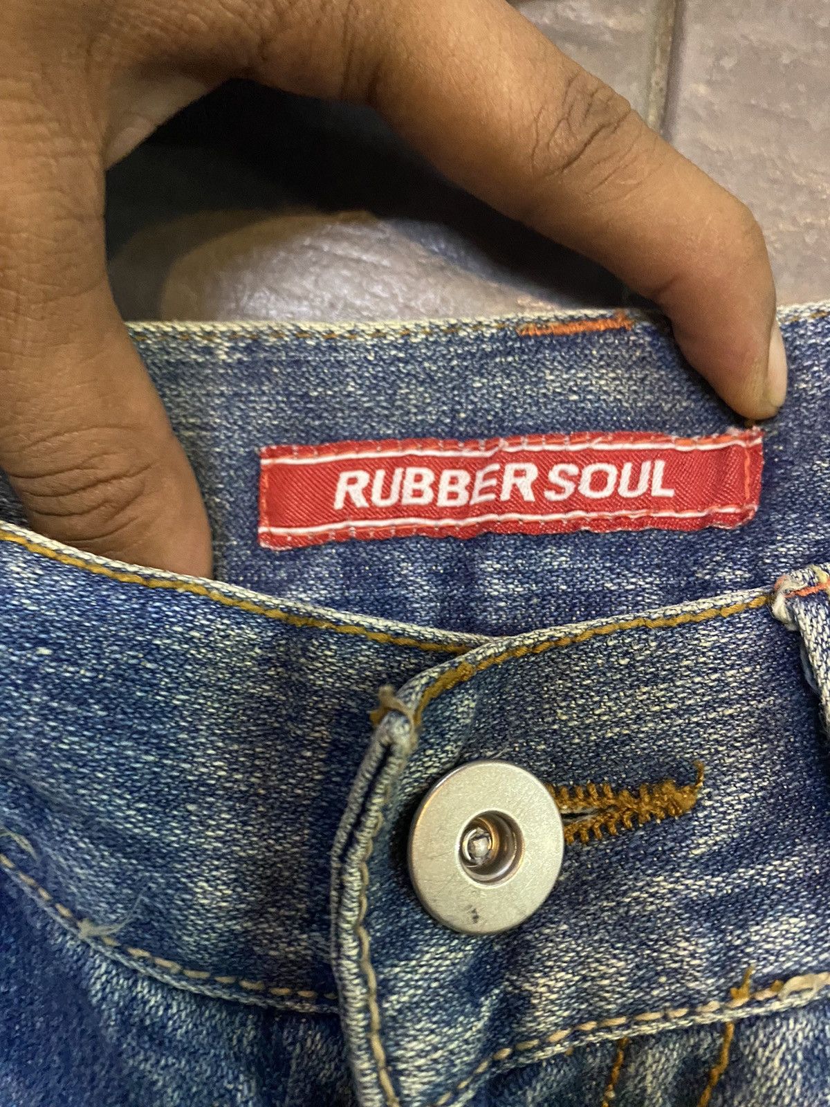 Hysteric Glamour × Japanese Brand Flare jeans rubbersoul Distressed Boot Cut Size US 33 - 5 Thumbnail