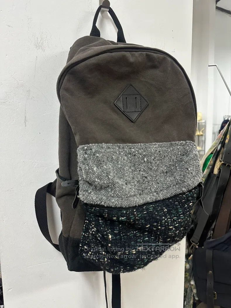 Yohji Yamamoto Yohji Yamamoto Patchwork Backpack Size ONE SIZE - 6 Thumbnail