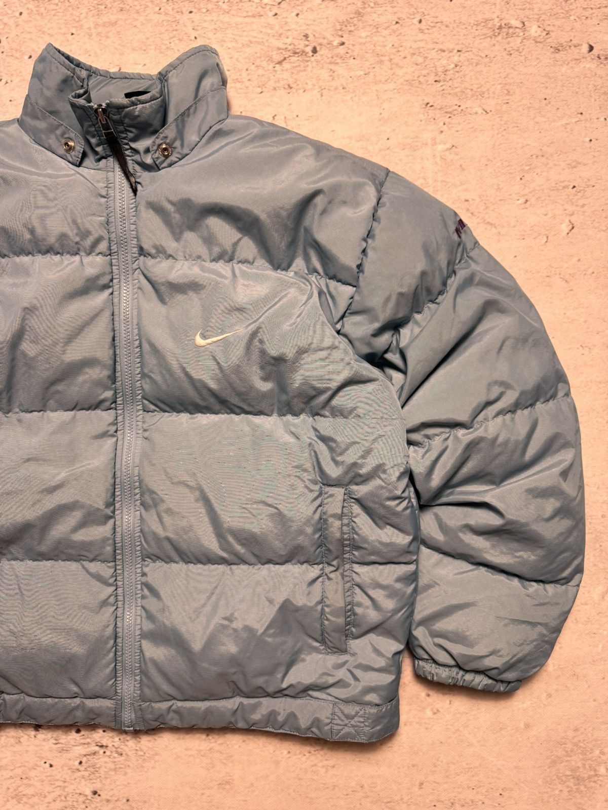 Nike × Nike ACG NIKE PUFFER DOWN BASIC LOGO OVERSIZE NYLON JACKET Size US L / EU 52-54 / 3 - 3 Thumbnail