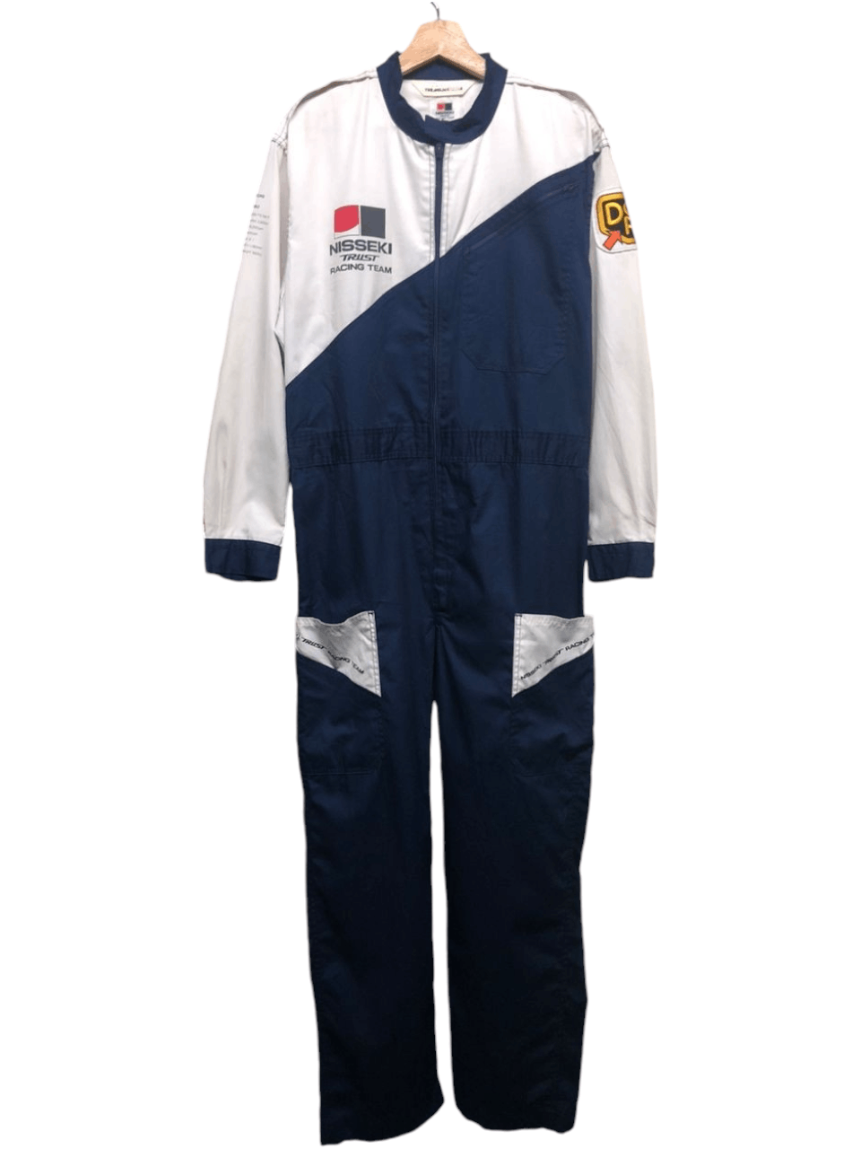 Sports Specialties × Vintage 💥Vintage Coveralls Nisekki Trust Racing Team Size US 39 - 2 Thumbnail