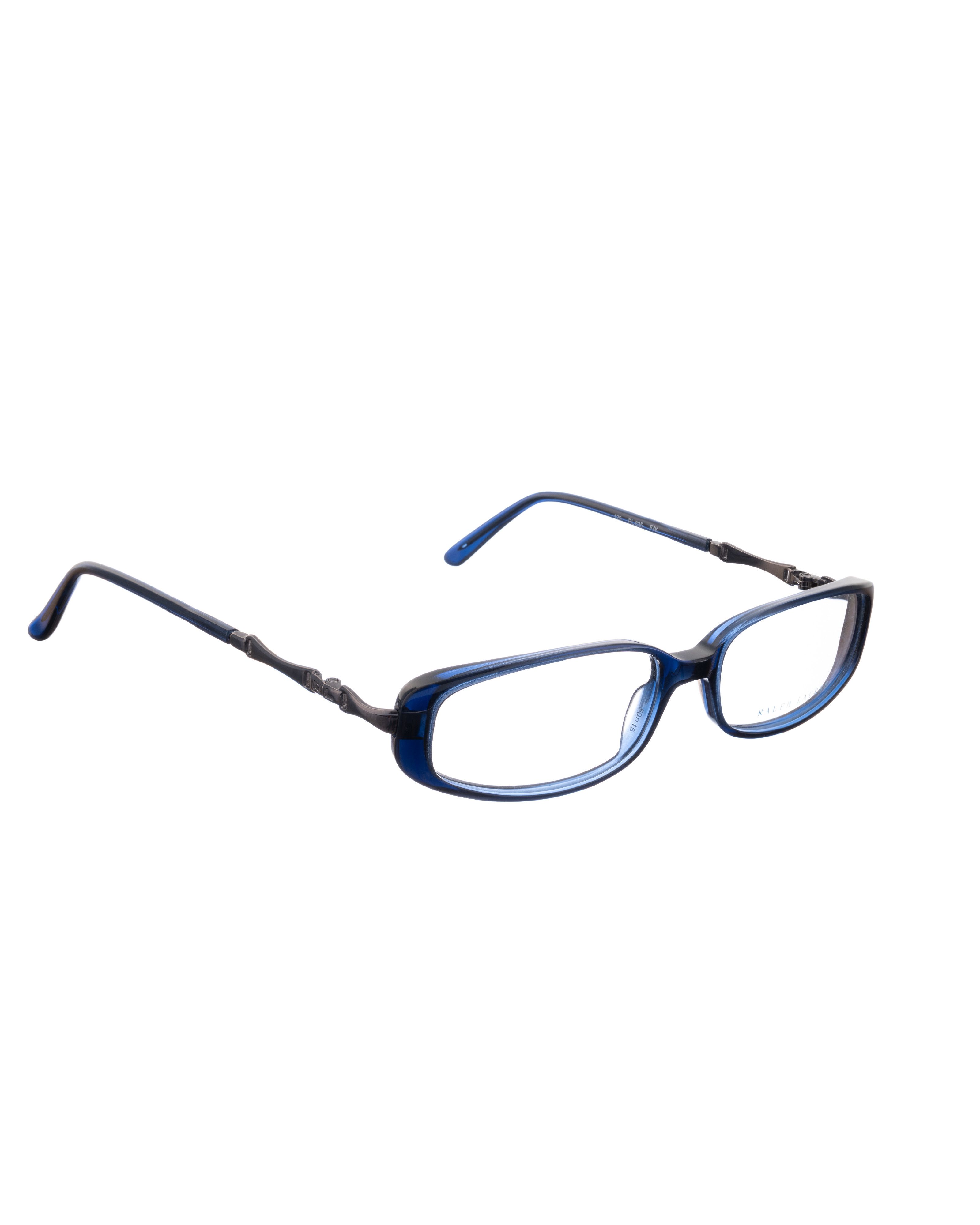 Ralph Lauren Ralph Lauren 00s Navy Blue Plastic Glasses Size ONE SIZE - 3 Thumbnail