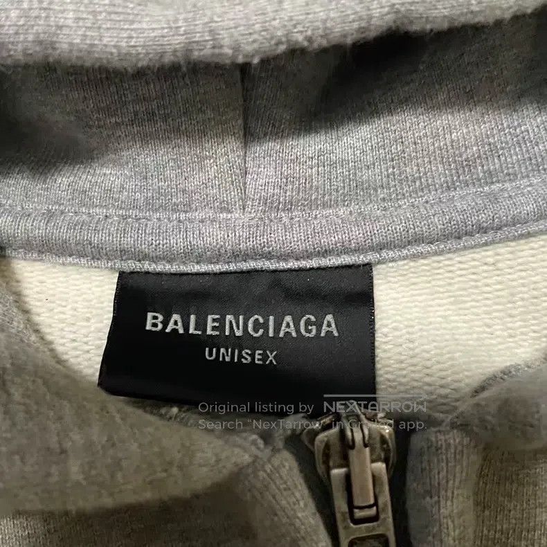Balenciaga Balenciaga Hand-drawn tattoo pattern zip-up hooded sweatsh Size US M / EU 48-50 / 2 - 3 Thumbnail