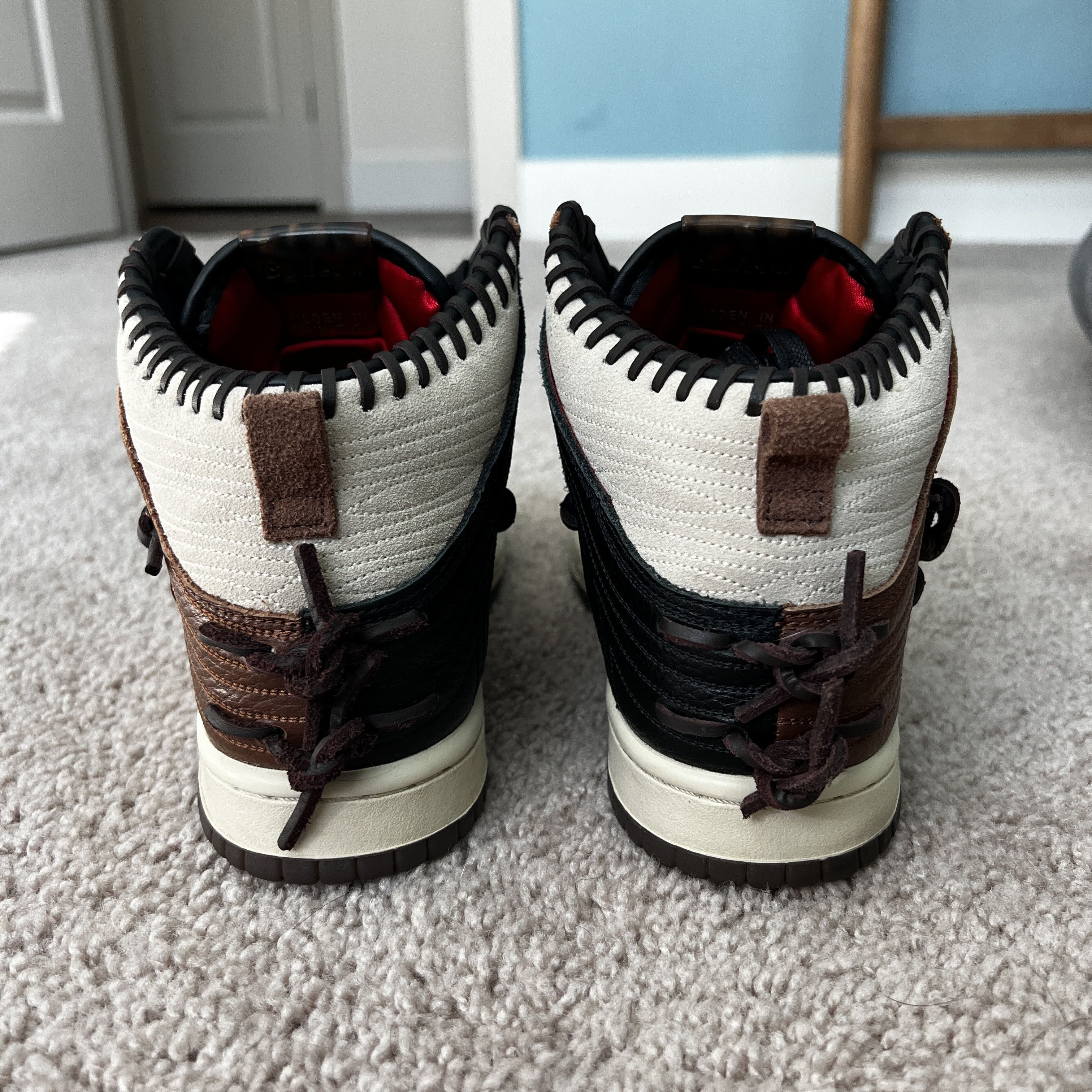 Bodega × Nike Bodega x Nike Dunk Hi Legend Size US 8.5 / EU 41-42 - 3 Thumbnail