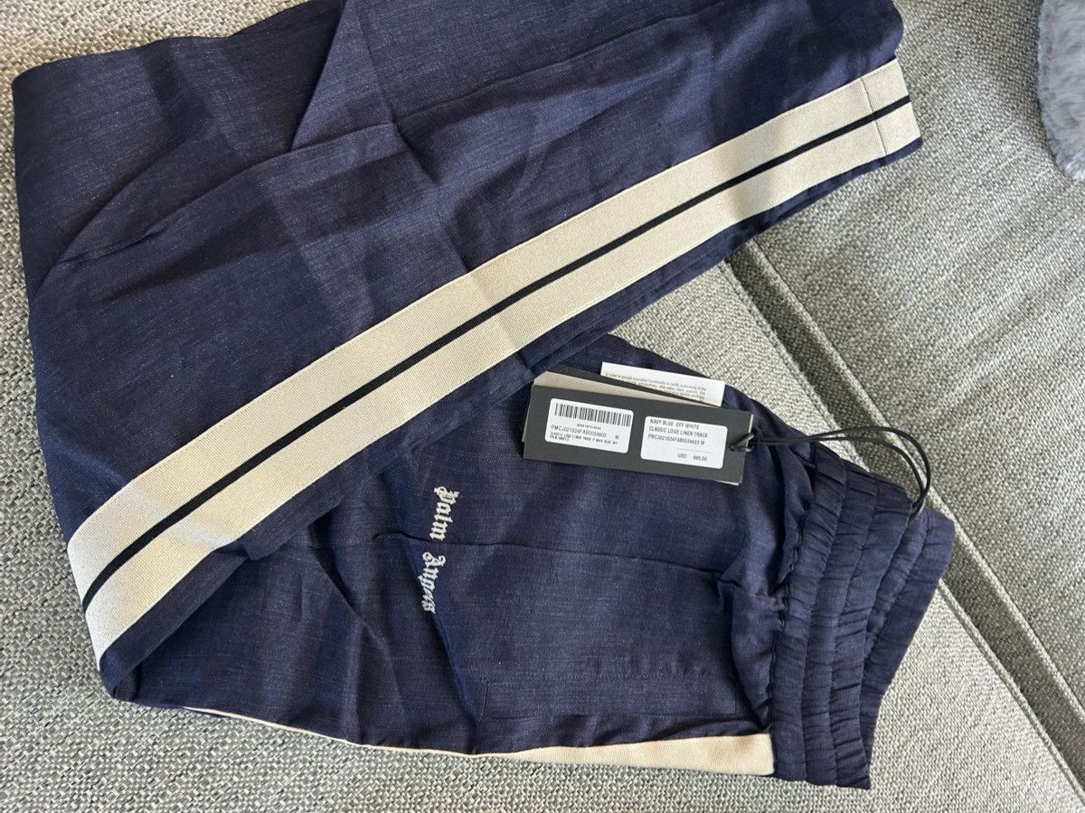 Palm Angels Palm Angels classic logo Linen Track Pant Size US 32 / EU 48 - 1 Thumbnail