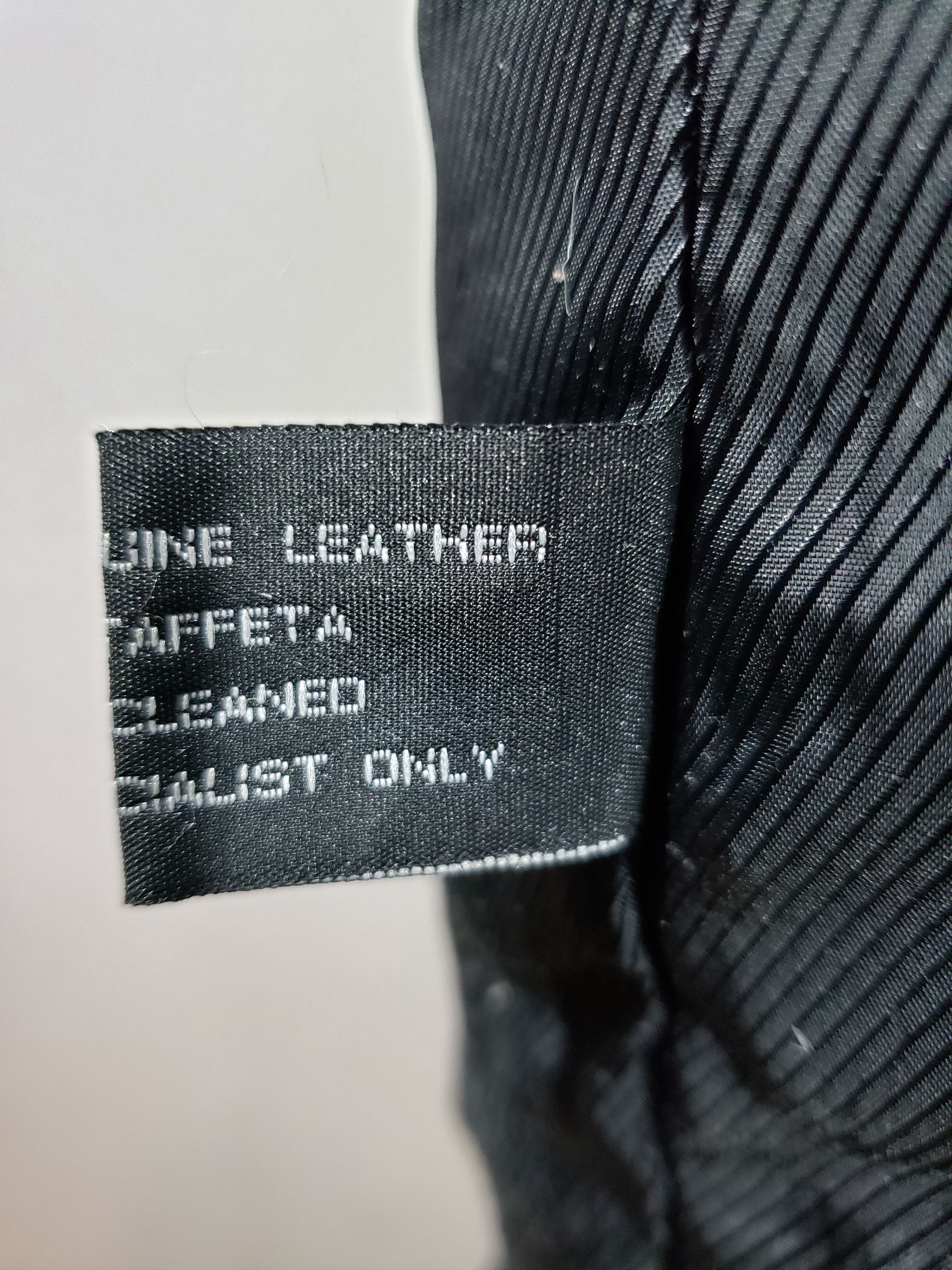 Other Refined men's black leather jacket. Size US XXL / EU 58 / 5 - 9 Thumbnail