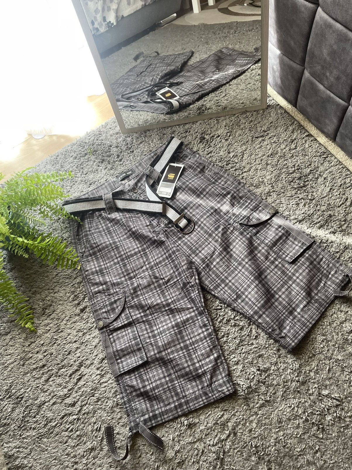 G-Star × Vintage G-Star Shorts Streetwear Vintage Rare Logo Archive Size US 32 / EU 48 - 11 Thumbnail