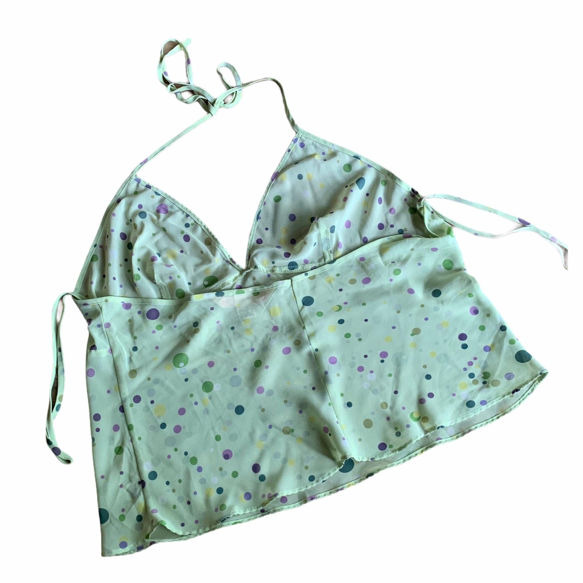 Victoria's Secret Vintage Victoria's Secret Sheer Polka Dot Pajama Set L Size L / US 10 / IT 46 - 4 Thumbnail