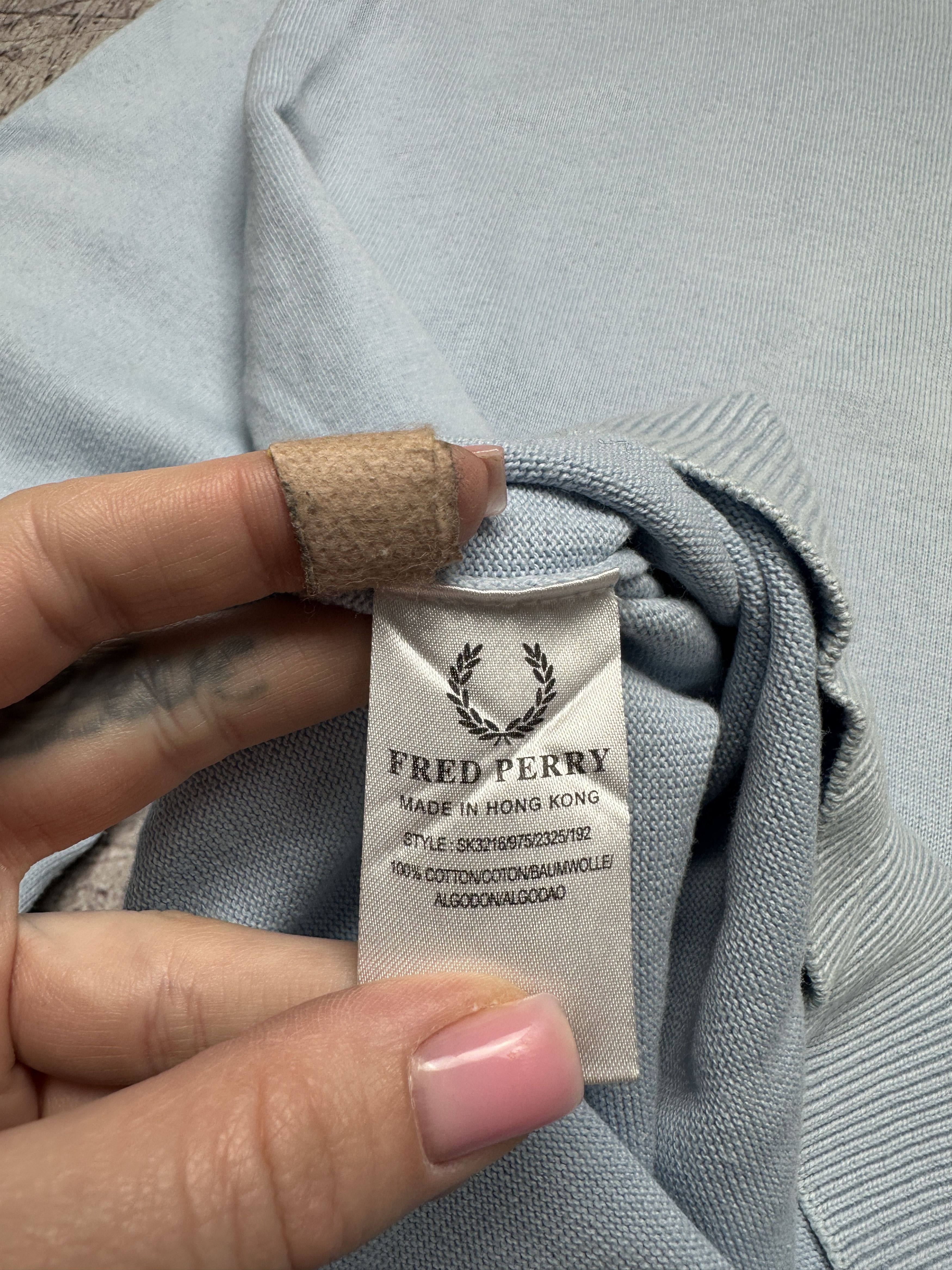 Fred Perry Fred Perry Vintage Mens Crew Neck Sweater Size US M / EU 48-50 / 2 - 5 Thumbnail
