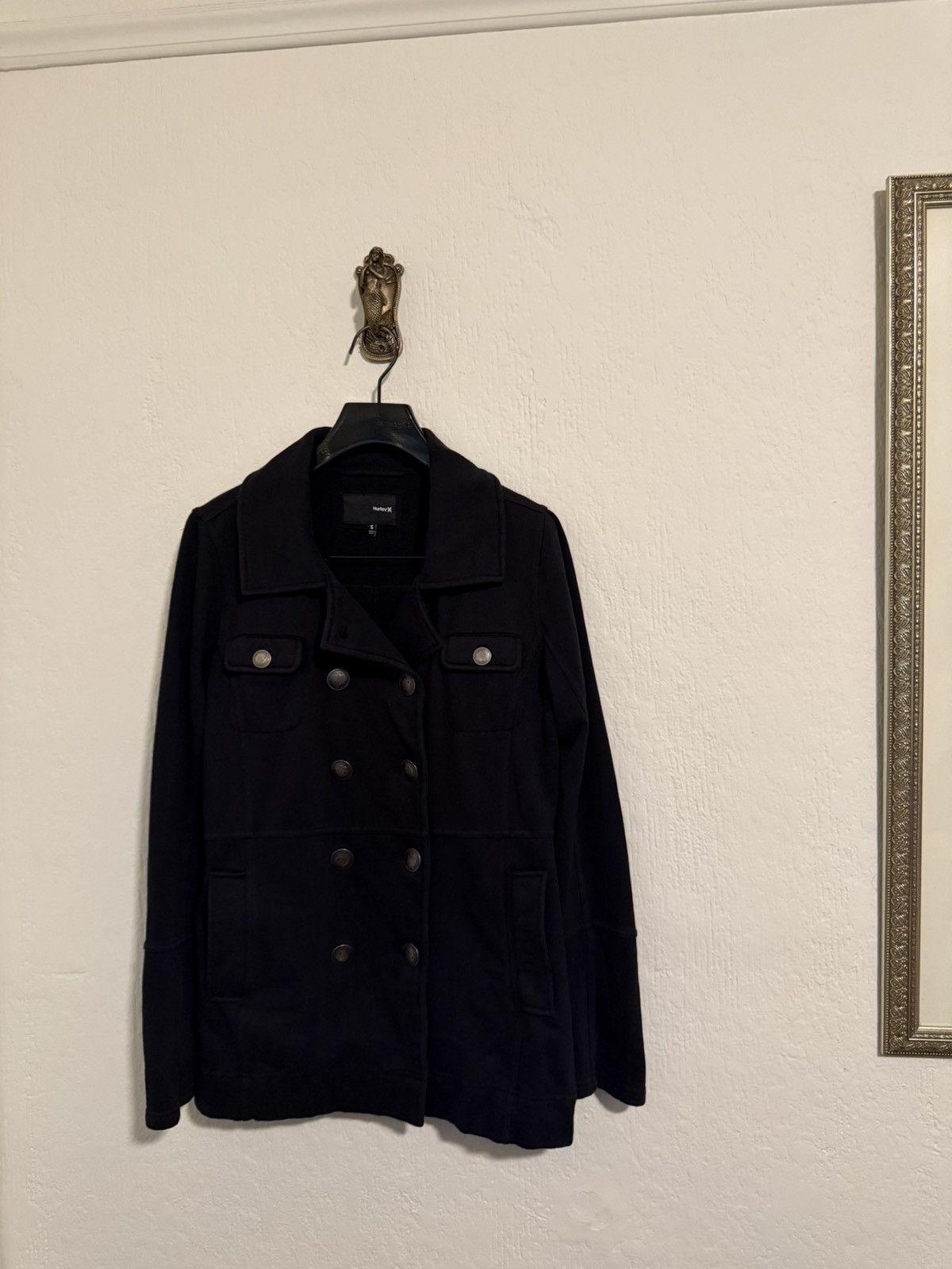 Vintage Y2K Avant Garde style Hurley double breasted napoleon jacket Size US S / EU 44-46 / 1 - 1 Thumbnail