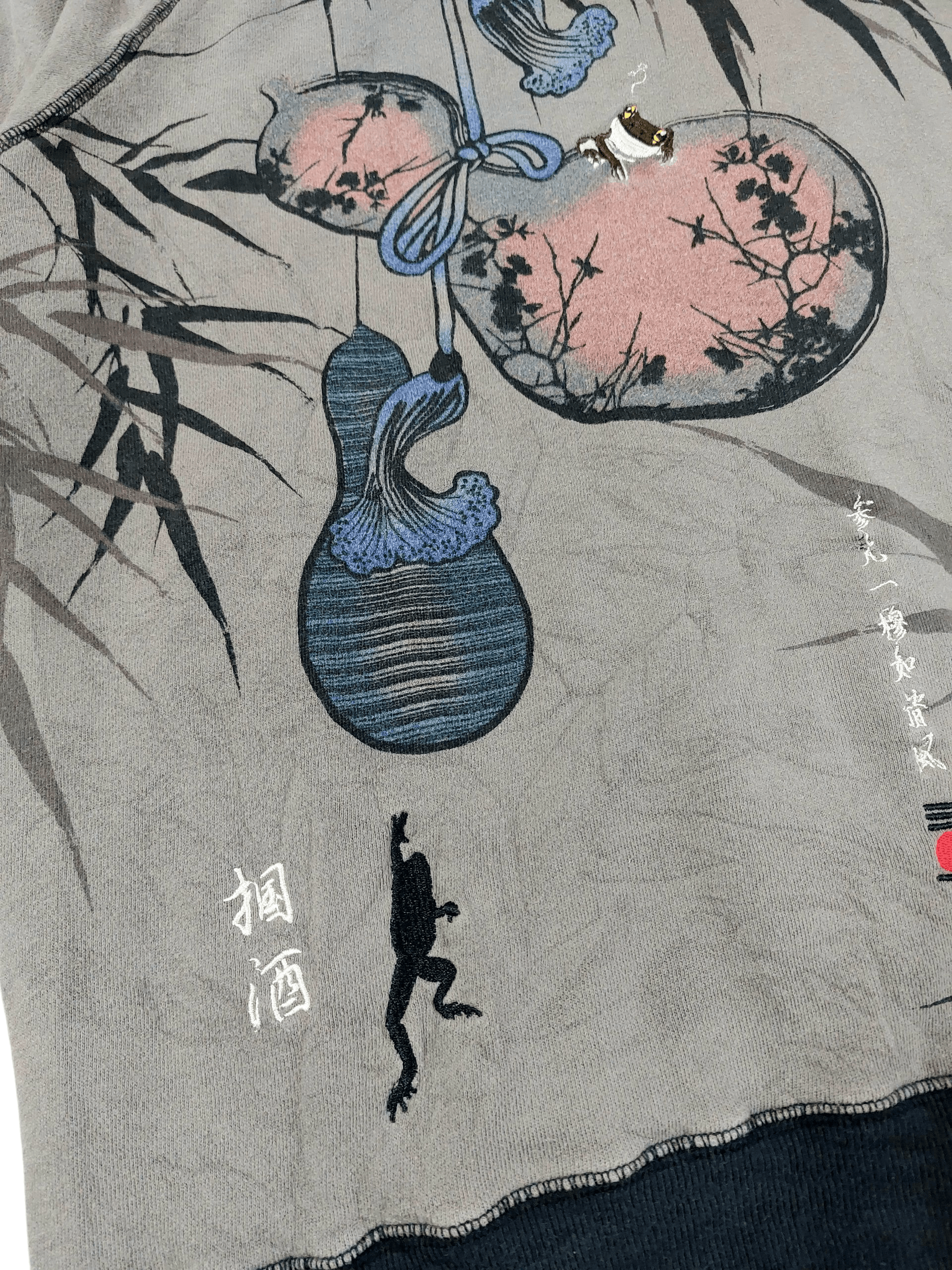 Vintage Sanmaruichi Embroidery Japanese Culture Hoodies Size US XL / EU 56 / 4 - 20 Thumbnail