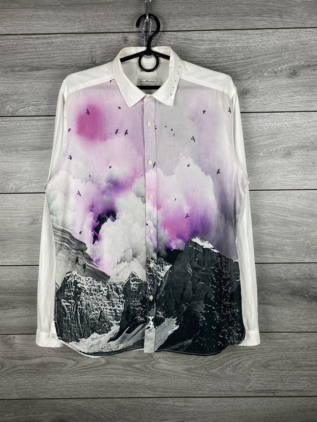 Diesel Mens Vintage Diesel Avant Garde Shirt Button Up Size US M / EU 48-50 / 2 - 1 Thumbnail
