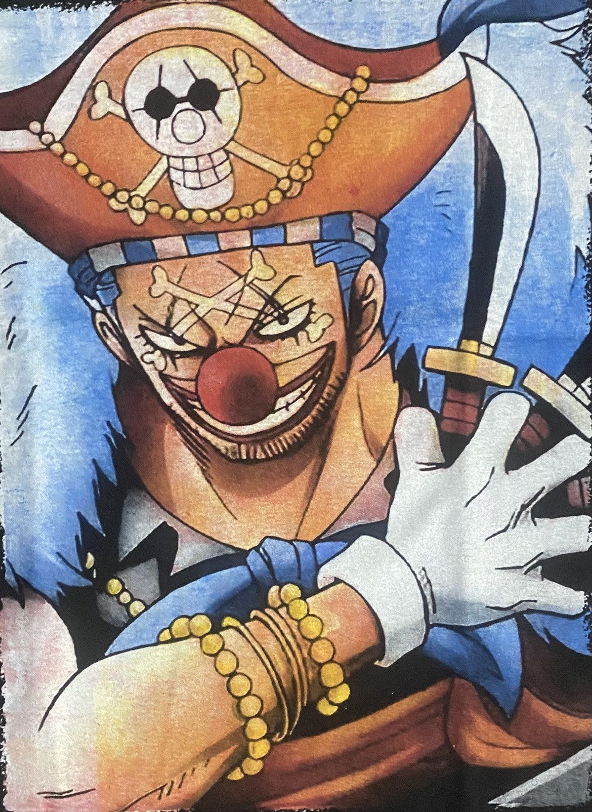 One Piece one piece x ovp x anime x yonkou x buggy x cross guild Size US L / EU 52-54 / 3 - 3 Thumbnail