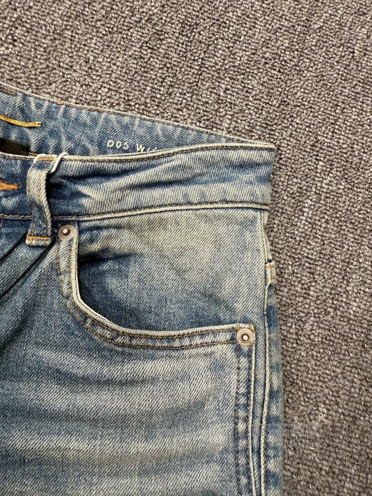 Japanese Brand Saint Laurent New Denim Pants. Size 25" / US 0 / IT 36 - 5 Thumbnail