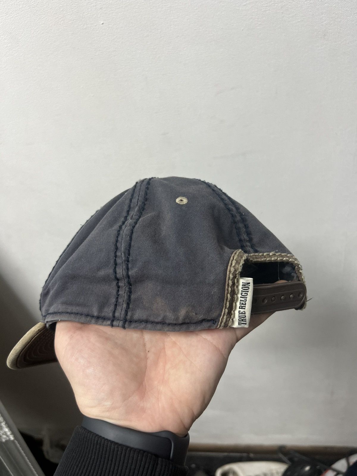 True Religion Vintage True Religion Cap Hat 90s Distrissed Y2K Size ONE SIZE - 5 Thumbnail
