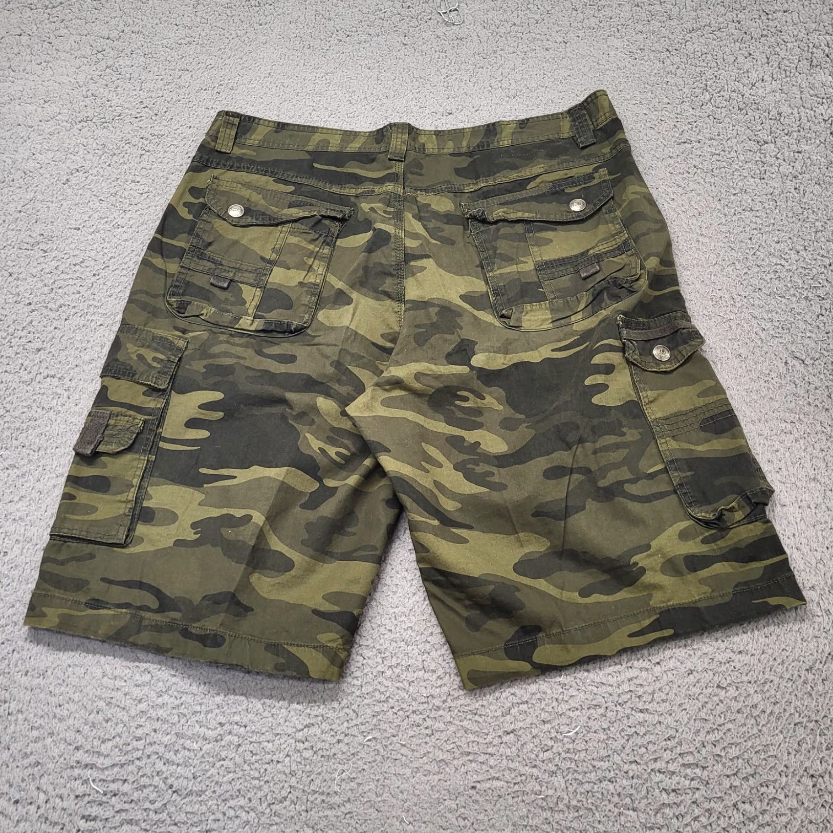 Vintage Free Planet Shorts Men Size 38 Camouflage Cotton Cargo Pockets Hiking Fishing Casual Travel Outdoors 90s? Size US 38 / EU 54 - 5 Thumbnail