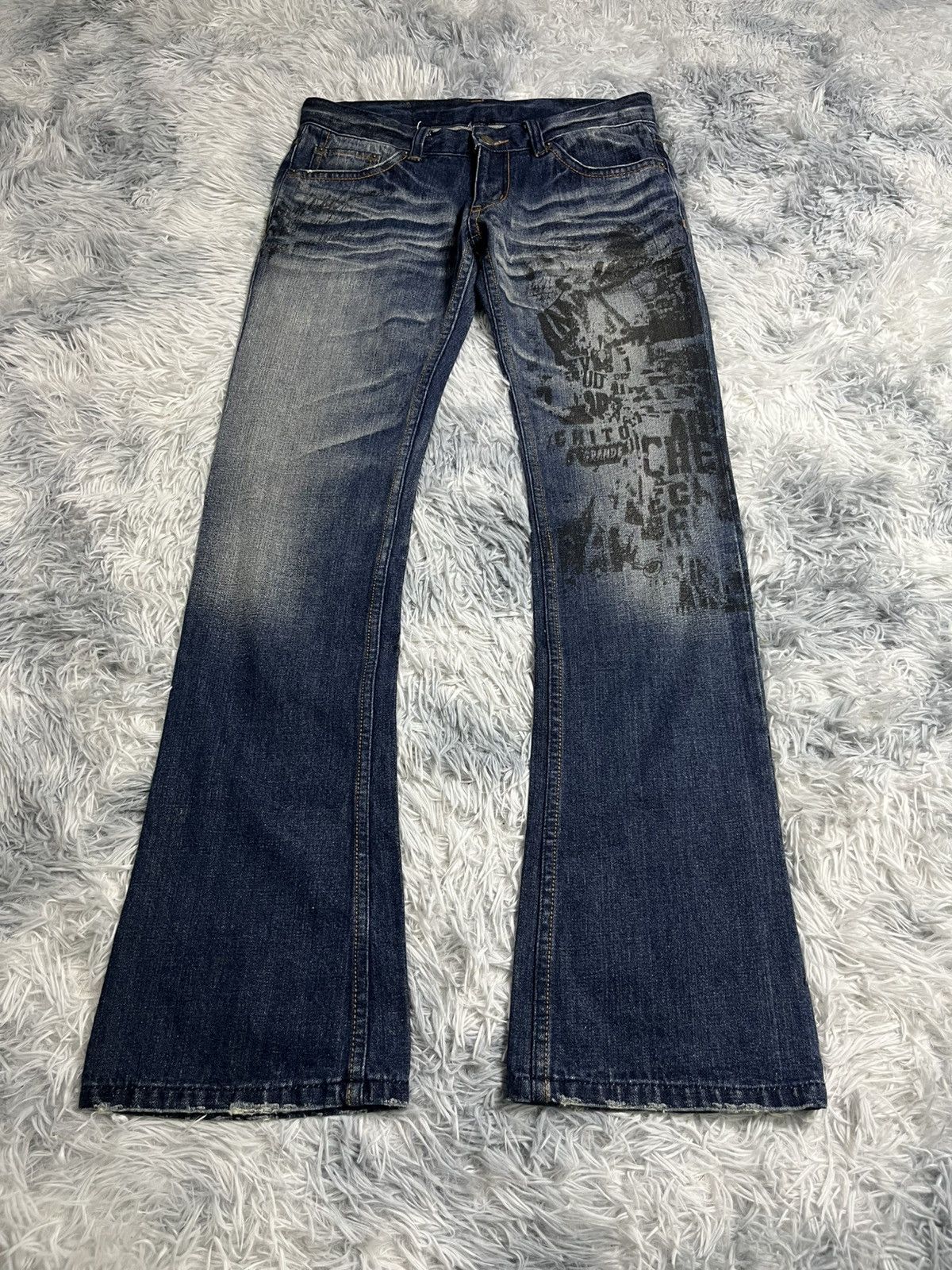 Tornado Mart Rare🔥Tornado Mart Flared Jeans Size US 32 / EU 48 - 1 Thumbnail