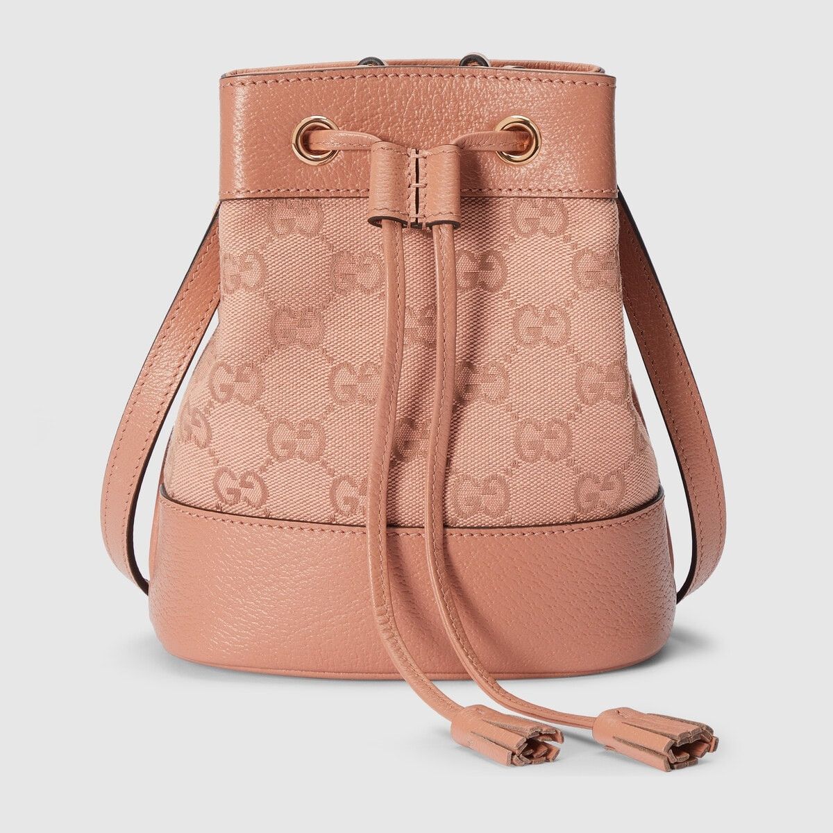 Gucci o1s1wg110125 Size: OS / Ophidia GG Mini Bucket Bag in Pink Size ONE SIZE - 1 Thumbnail