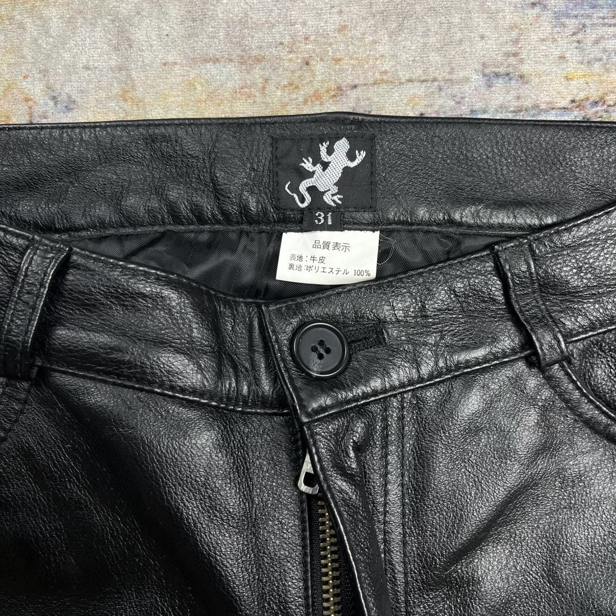 agnes b. Vintage 90s Agnes B leather pants Size US 30 / EU 46 - 7 Thumbnail