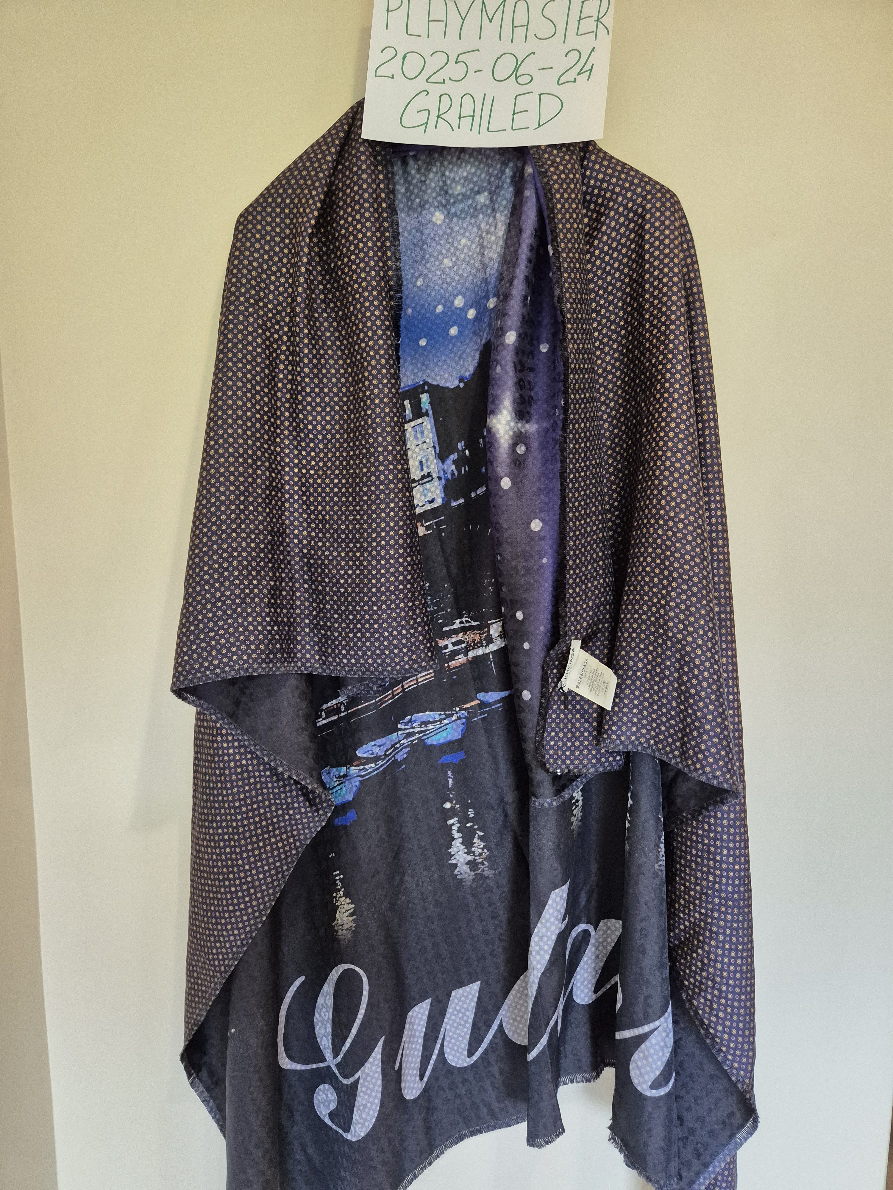 Balenciaga Balenciaga Guetaria silk scarf Size ONE SIZE - 2 Thumbnail