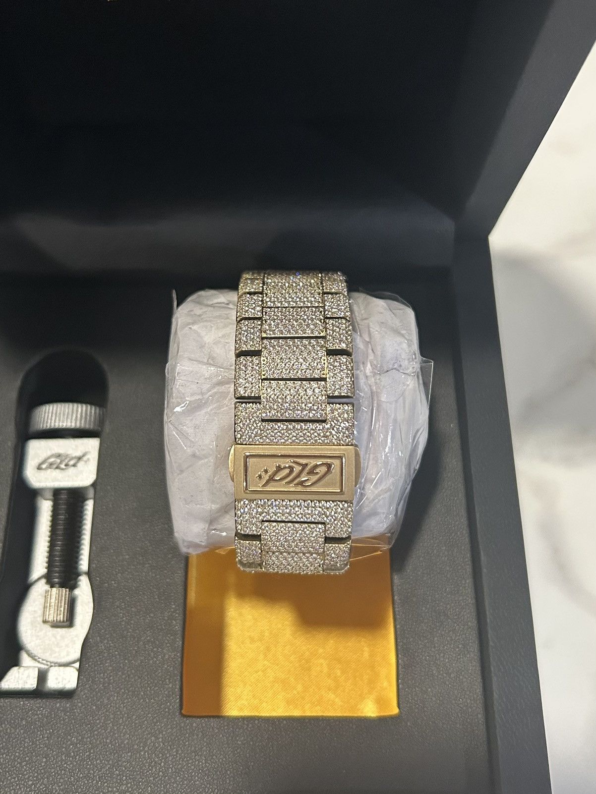 Other Shop GLD 42MM Iced Alpha Era Luminous Skeleton Size ONE SIZE - 3 Thumbnail