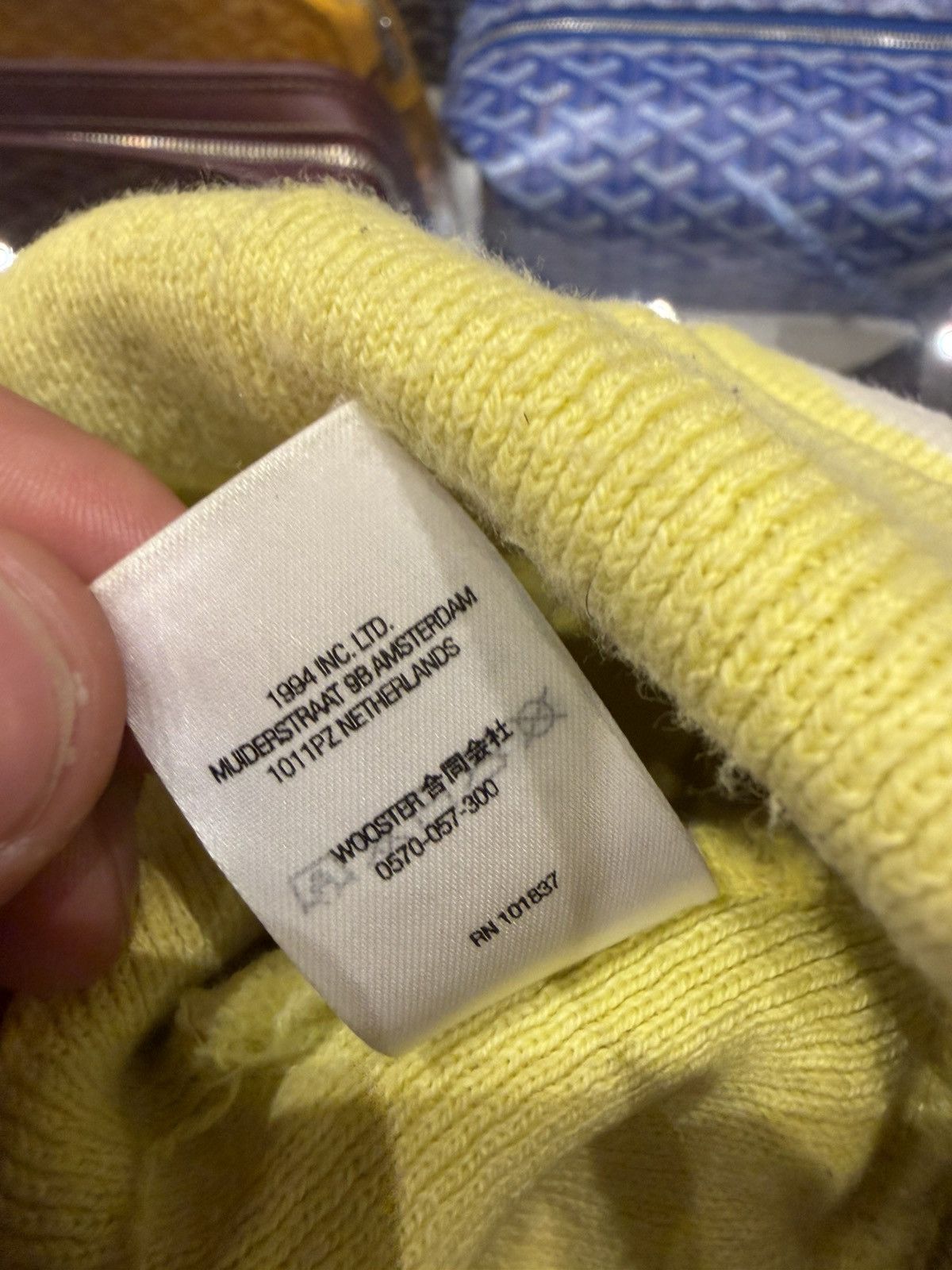 Supreme Supreme Logo Beanie - Yellow Size ONE SIZE - 5 Thumbnail