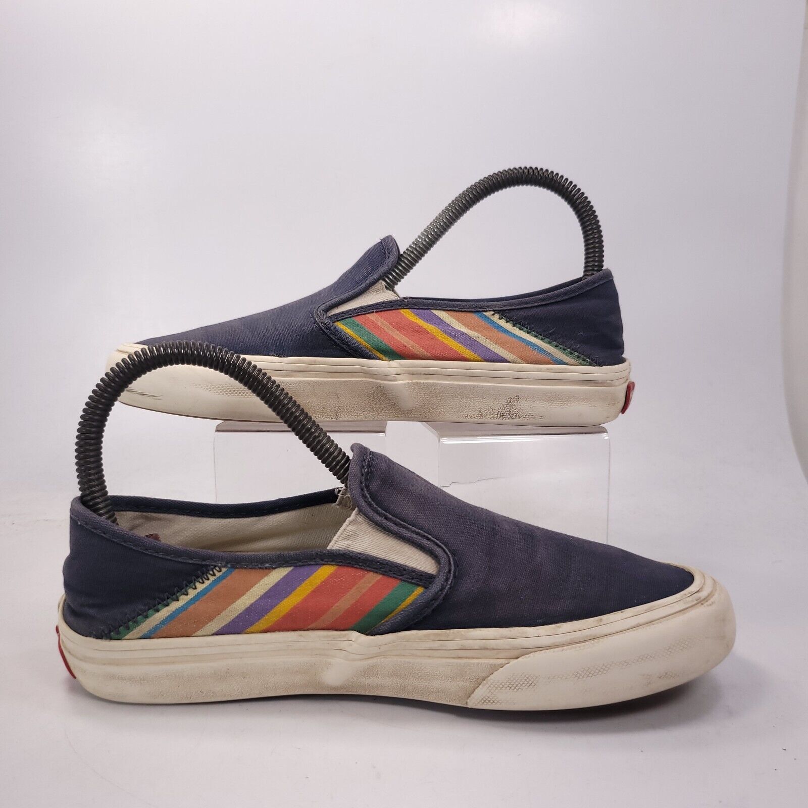 Vans Vans Off the Wall Shoe Womens Size 6 Mens 4.5 500714 Blue Size US 6 / IT 36 - 6 Thumbnail