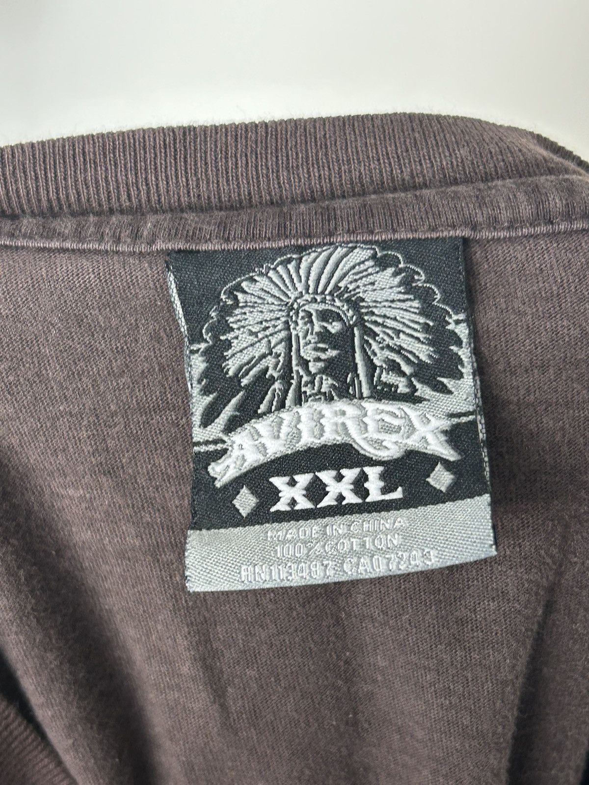 Affliction Avirex Fully Embroidered Heavy Y2K Shirt Size US XXL / EU 58 / 5 - 7 Thumbnail