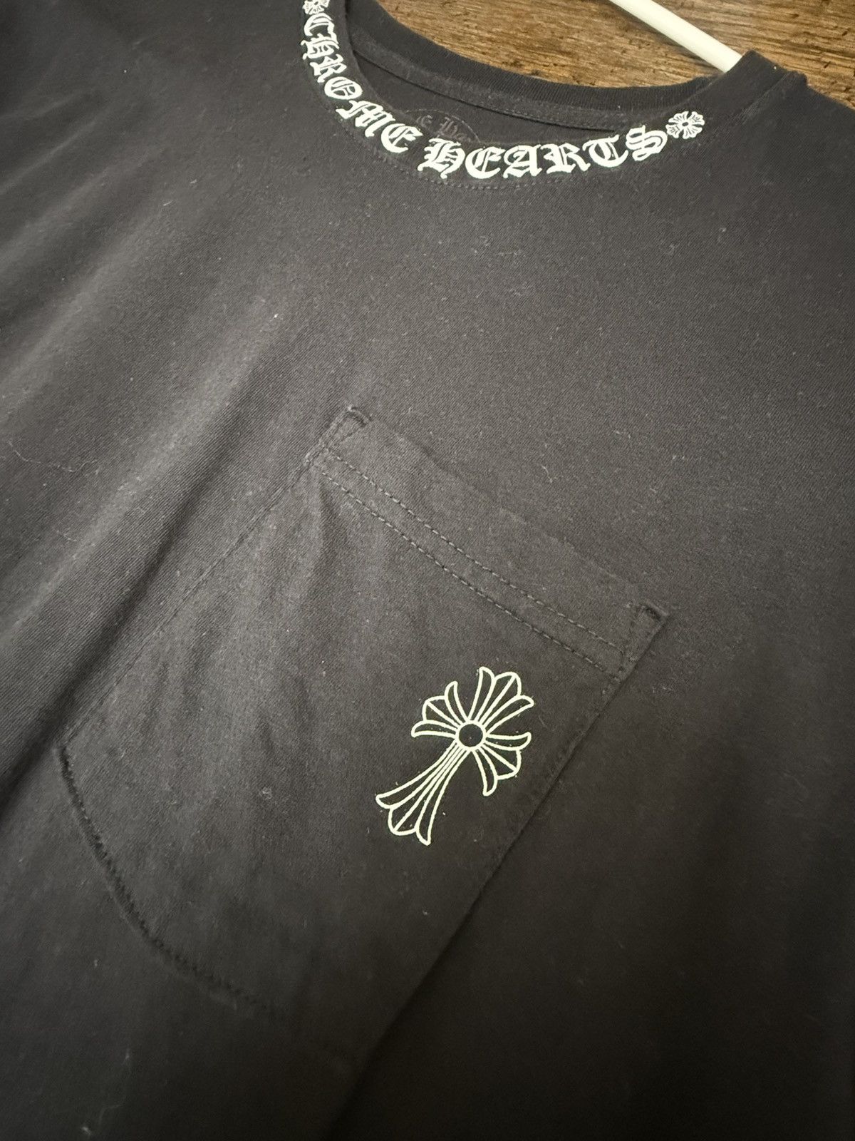 Chrome Hearts Chrome Hearts Neck Logo T-Shirt Size US L / EU 52-54 / 3 - 4 Thumbnail