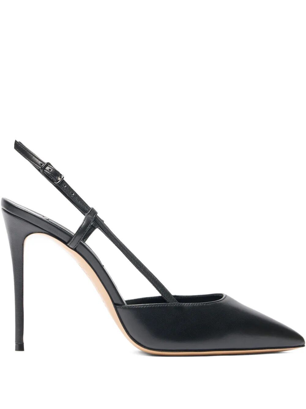 Casadei "JULIA" JOLLY MINORCA LEATHER SLINGBACK T. 110 Size US 6.5 / IT 36.5 - 1 Thumbnail