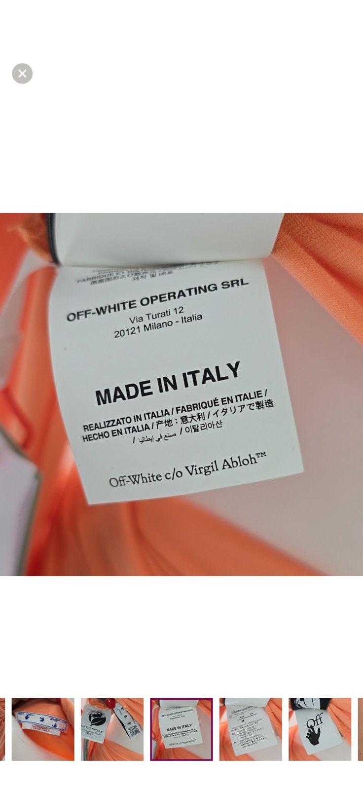 Off-White Off-White stretch viscose dress, Small Size S / US 4 / IT 40 - 10 Thumbnail