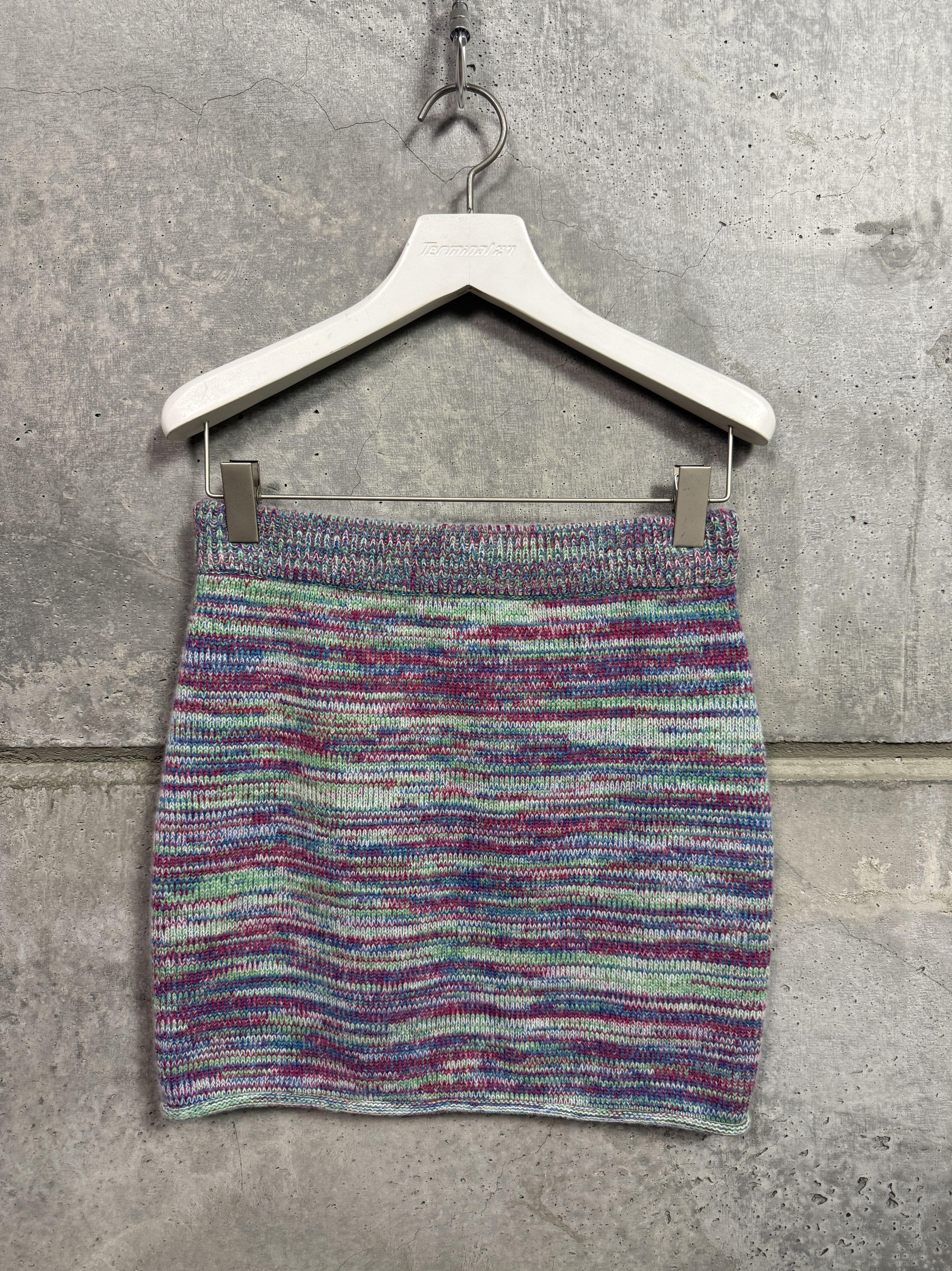 The Elder Statesman $750 The Elder Statesman Cashmere Ecstasy Mini Skirt Size 28" / US 6 / IT 42 - 1 Thumbnail