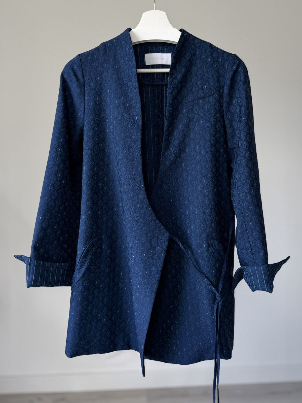 Japanese Brand Mame Kurogouchi Japan wool jacket blazer japanese women’s Size M / US 6-8 / IT 42-44 - 7 Thumbnail