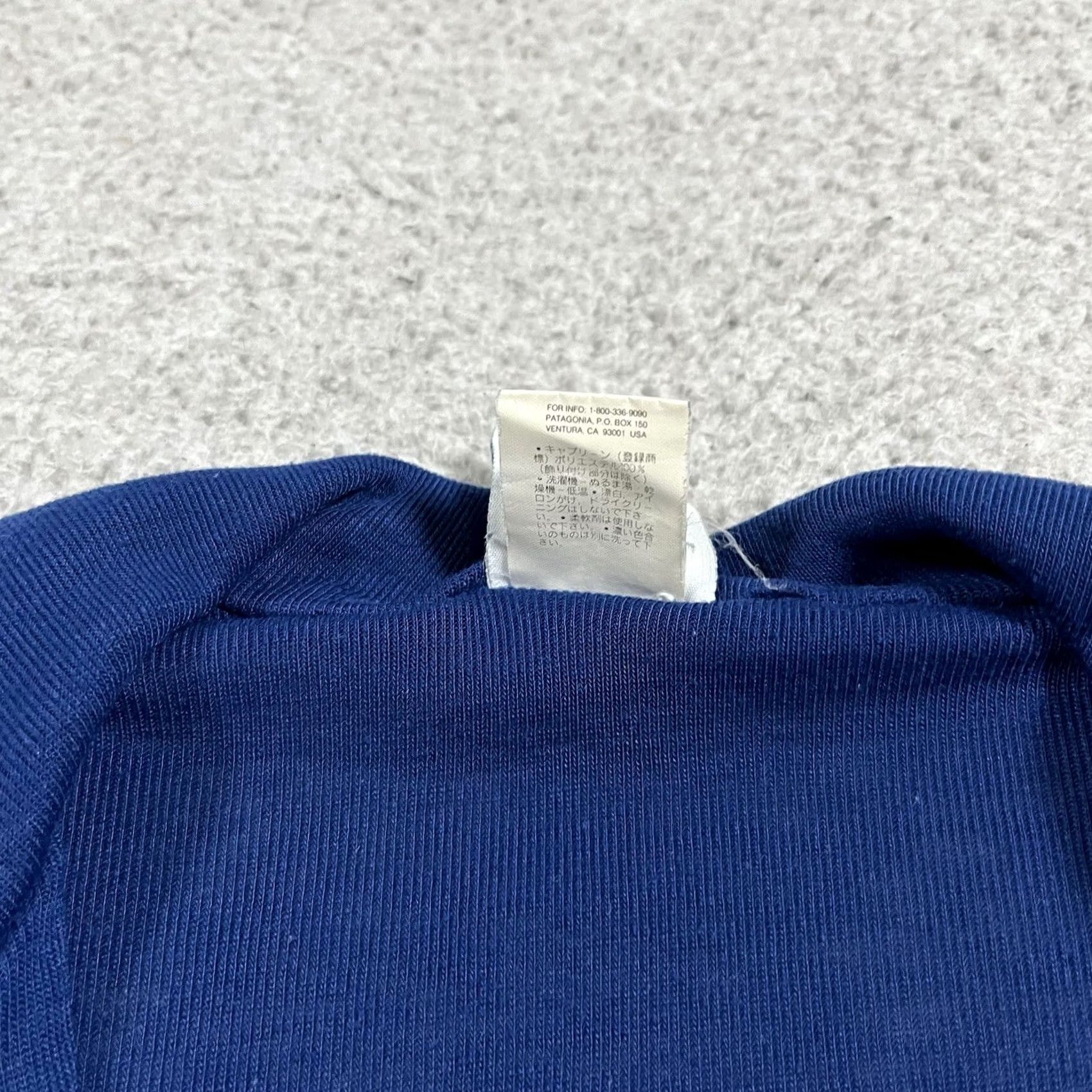 Patagonia VINTAGE Patagonia Pullover 1/4 Zip Mens L Capilene Base Layer USA 80s Blue Long Sleeve Moderate condition Men USA 80s Patagonia Shirt Size US L / EU 52-54 / 3 - 6 Thumbnail