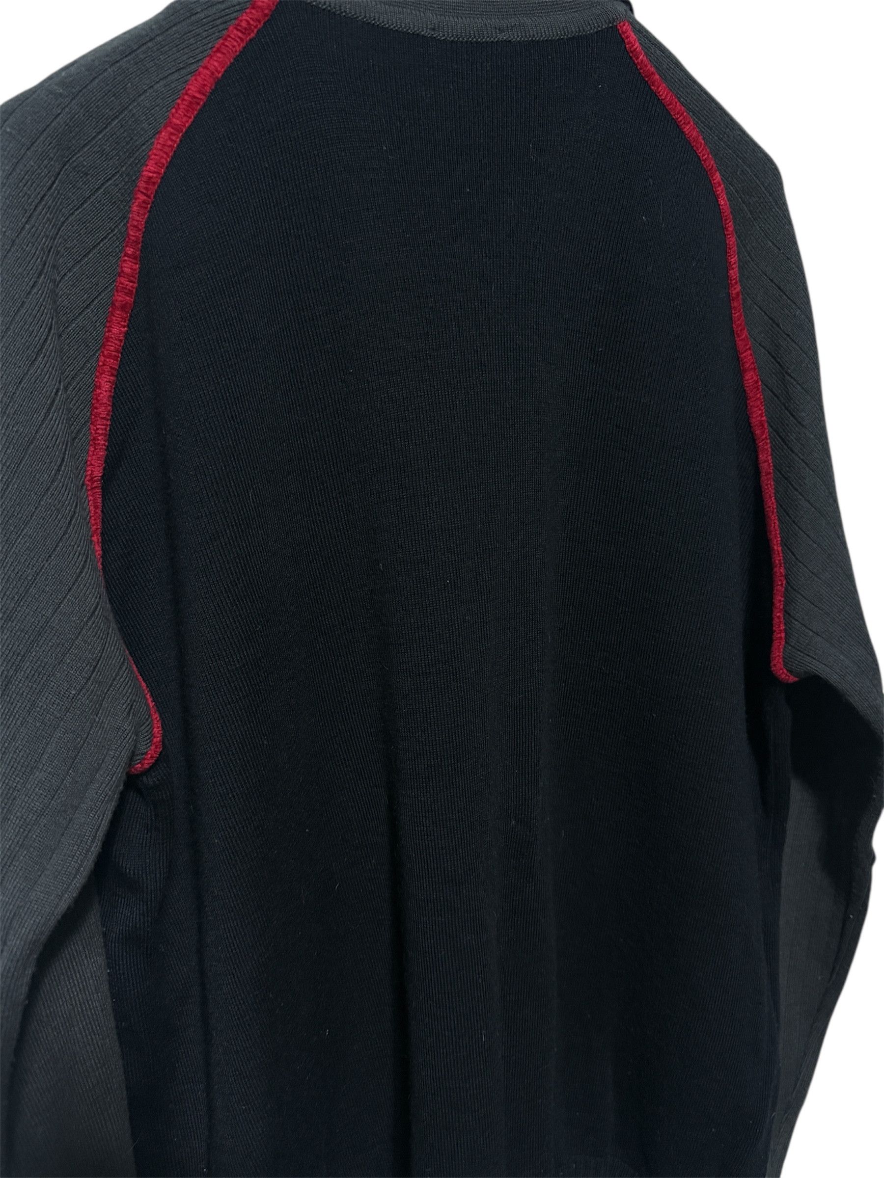 Versace Vintage versace sport polo sweater wool jumper rare size L Size US L / EU 52-54 / 3 - 5 Thumbnail