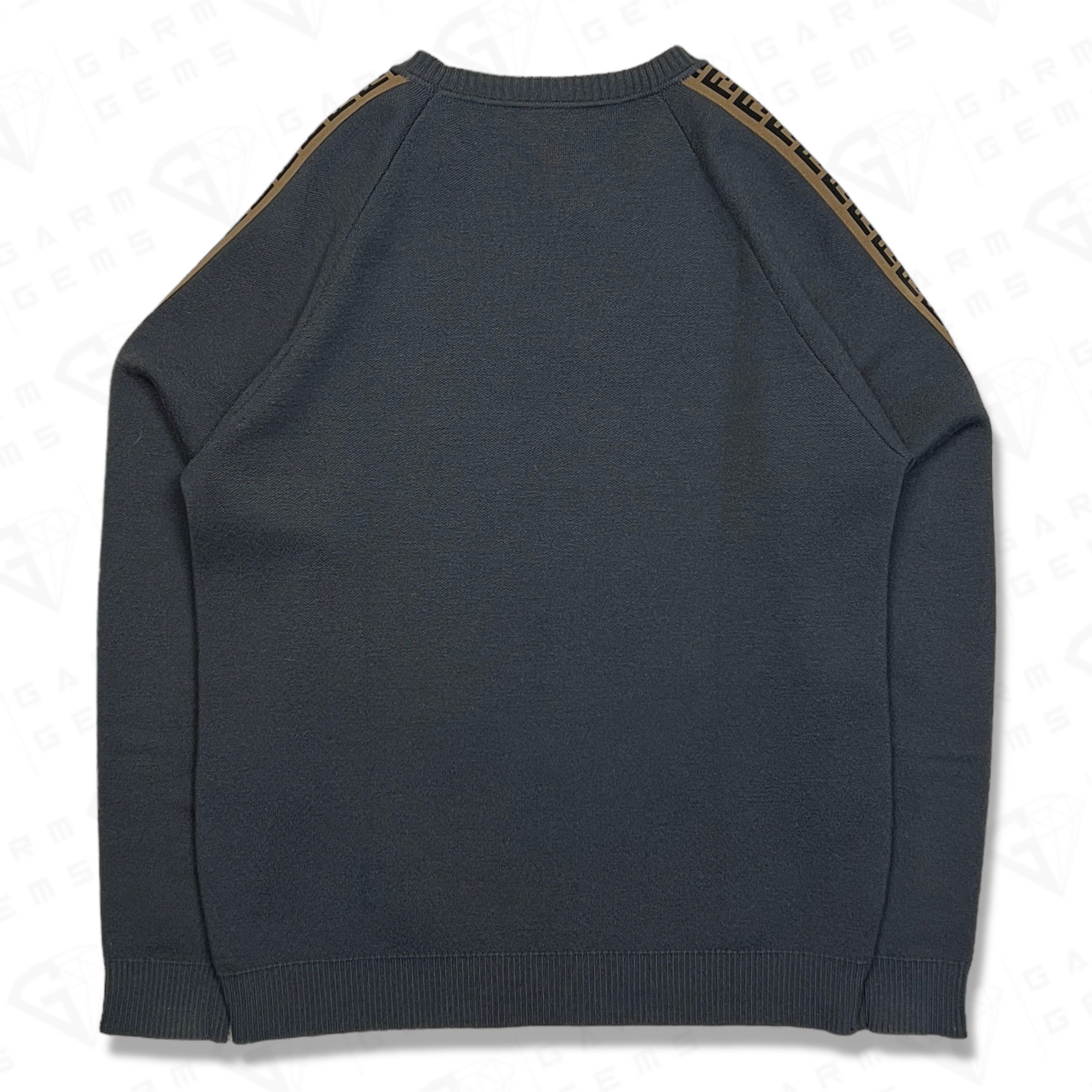 Fendi Fendi FF Panel Wool Jumper Size US M / EU 48-50 / 2 - 2 Thumbnail