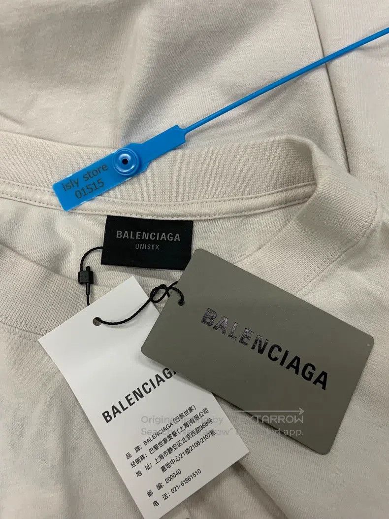 Balenciaga Balenciaga Letter printed round neck short-sleeve T-shirt, Size US M / EU 48-50 / 2 - 5 Thumbnail