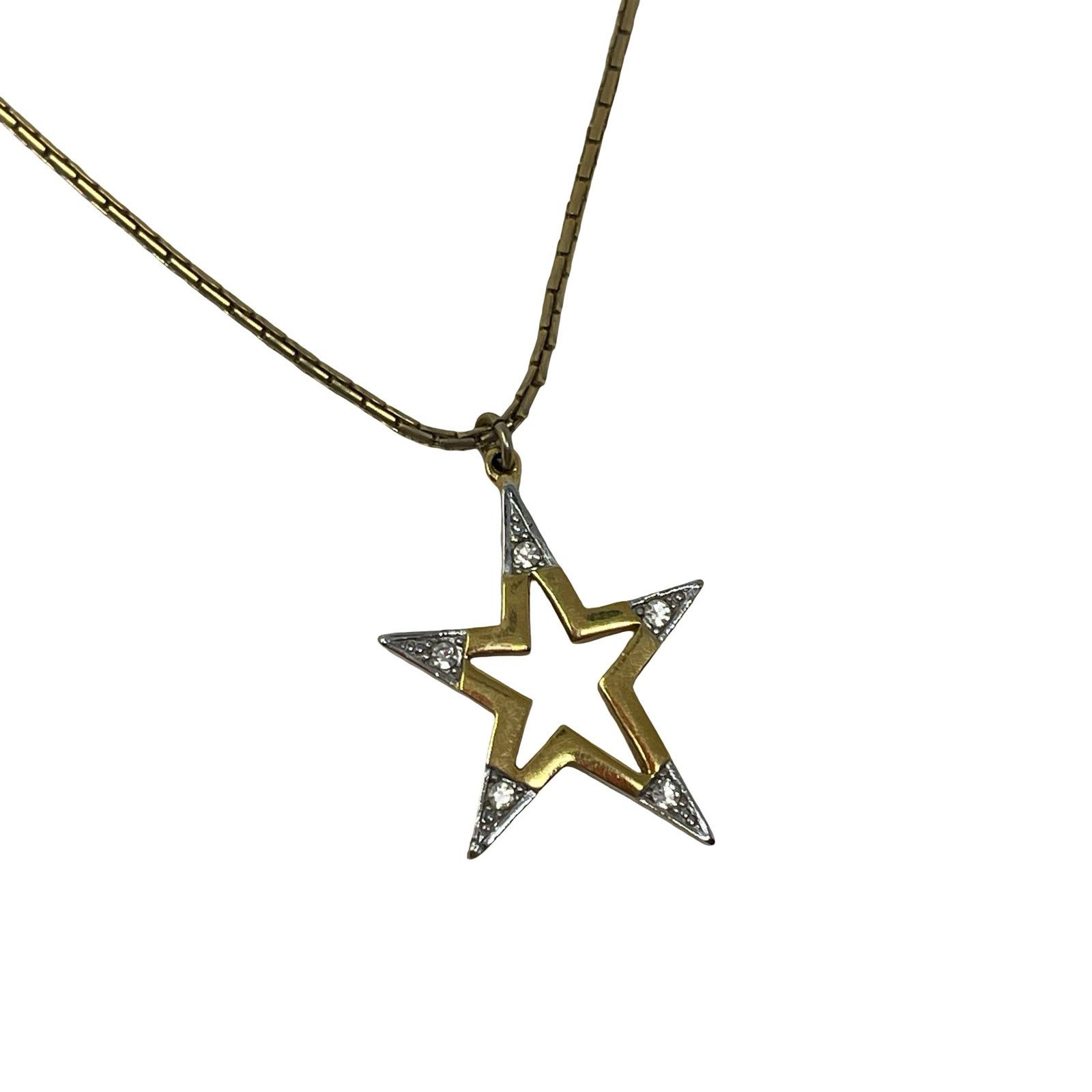 Givenchy VNTG Givenchy 1979 Gold Plated Vintage Star Pendant Necklace Size ONE SIZE - 6 Thumbnail