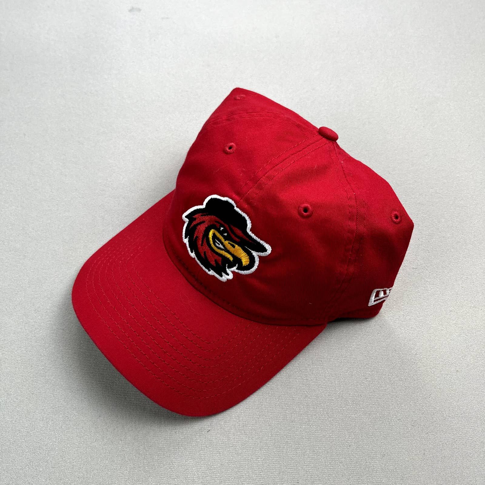 Vintage Rochester Red Wings Hat Adult Red New Era SnapBack Cap The Minor  League