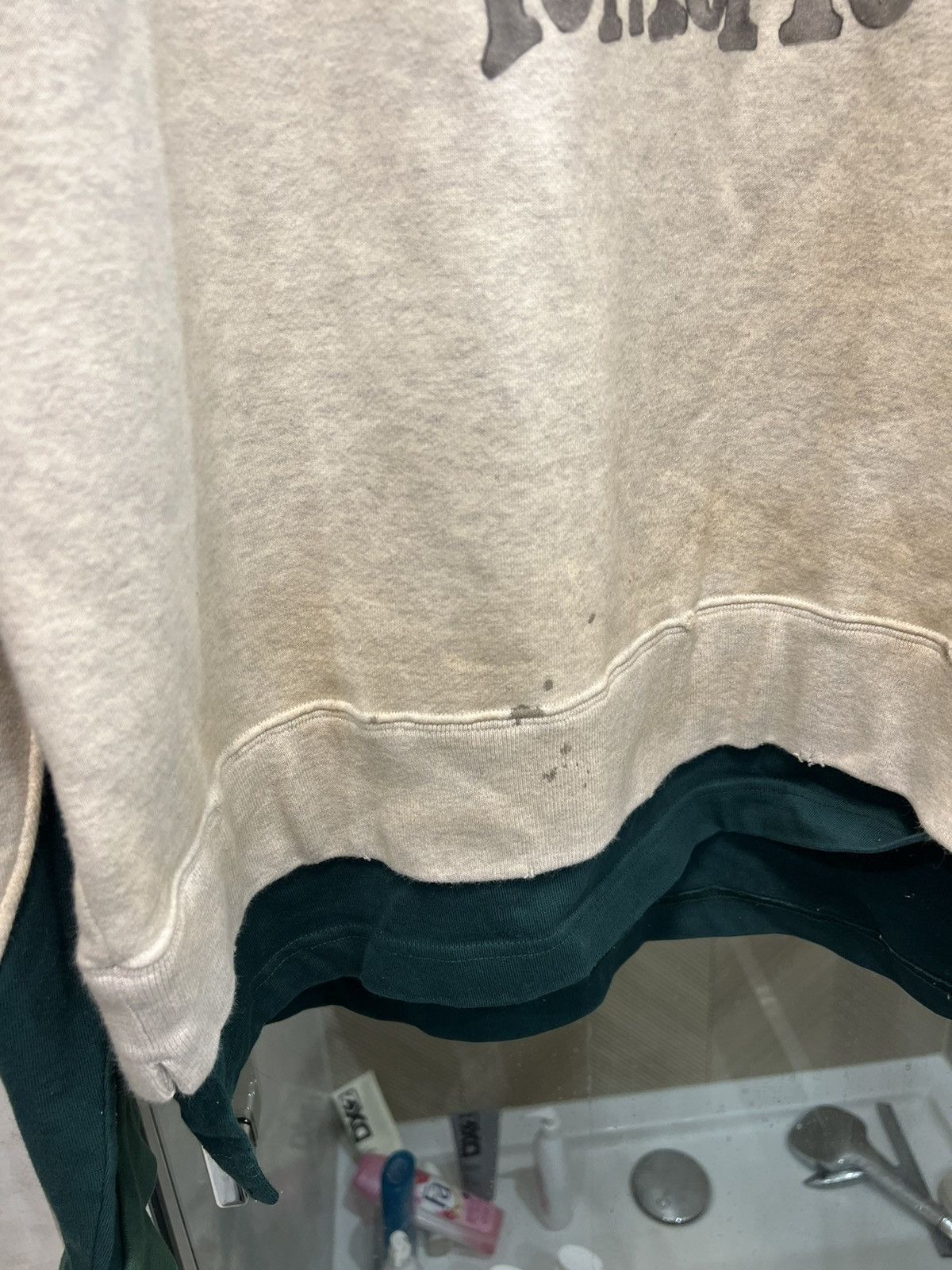 Japanese Brand × Maison MIHARA YASUHIRO Layered distressed Lets Sing Tomorrow Sweatshirt Size US M / EU 48-50 / 2 - 4 Thumbnail
