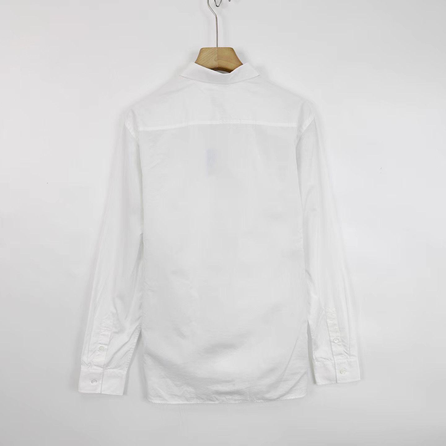 Burberry Burberry Chest Pocket Embroidered Logo Long Sleeve Shirt K12 Size US L / EU 52-54 / 3 - 2 Thumbnail