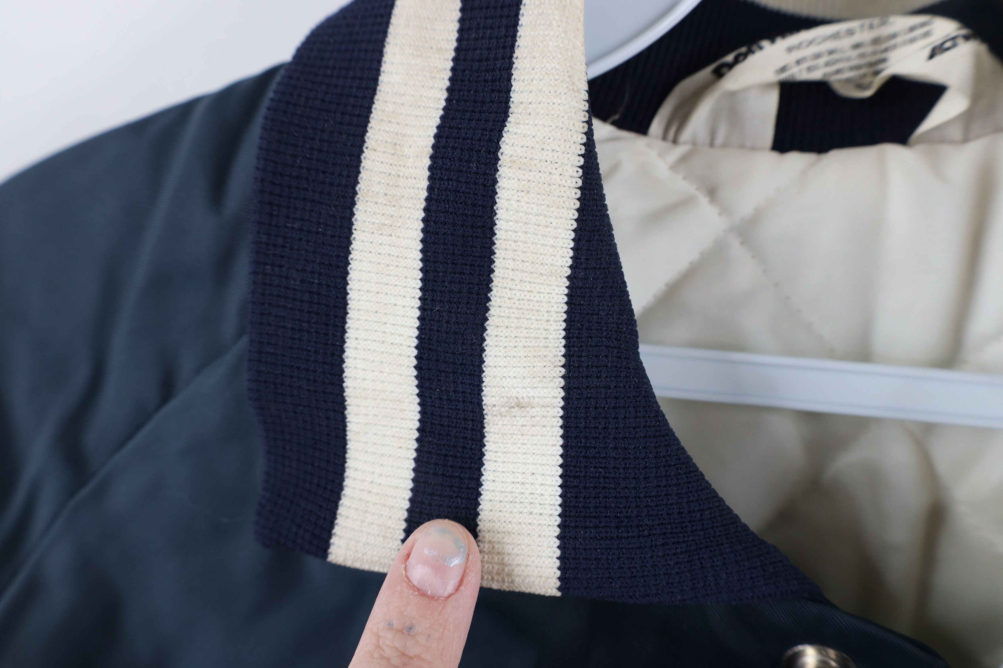 Vintage Vintage 70s Ohio Bass Masters Quilted Bomber Jacket USA Size US L / EU 52-54 / 3 - 8 Thumbnail