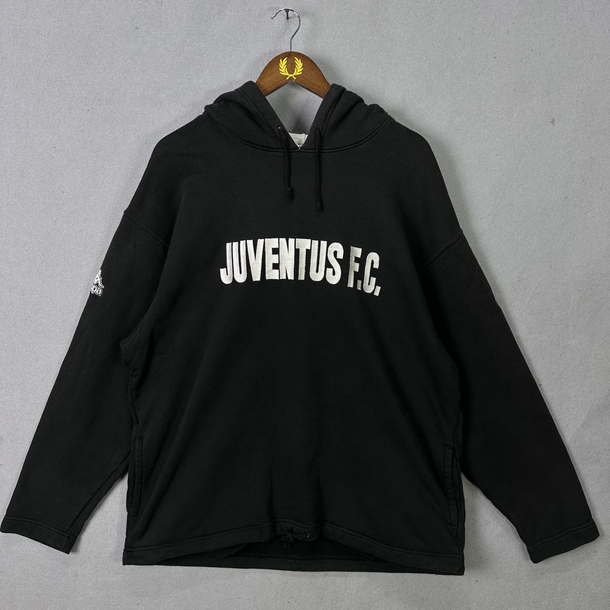 Kappa Vintage Juventus FC Kappa Hoodie Size US XL / EU 56 / 4 - 1 Thumbnail
